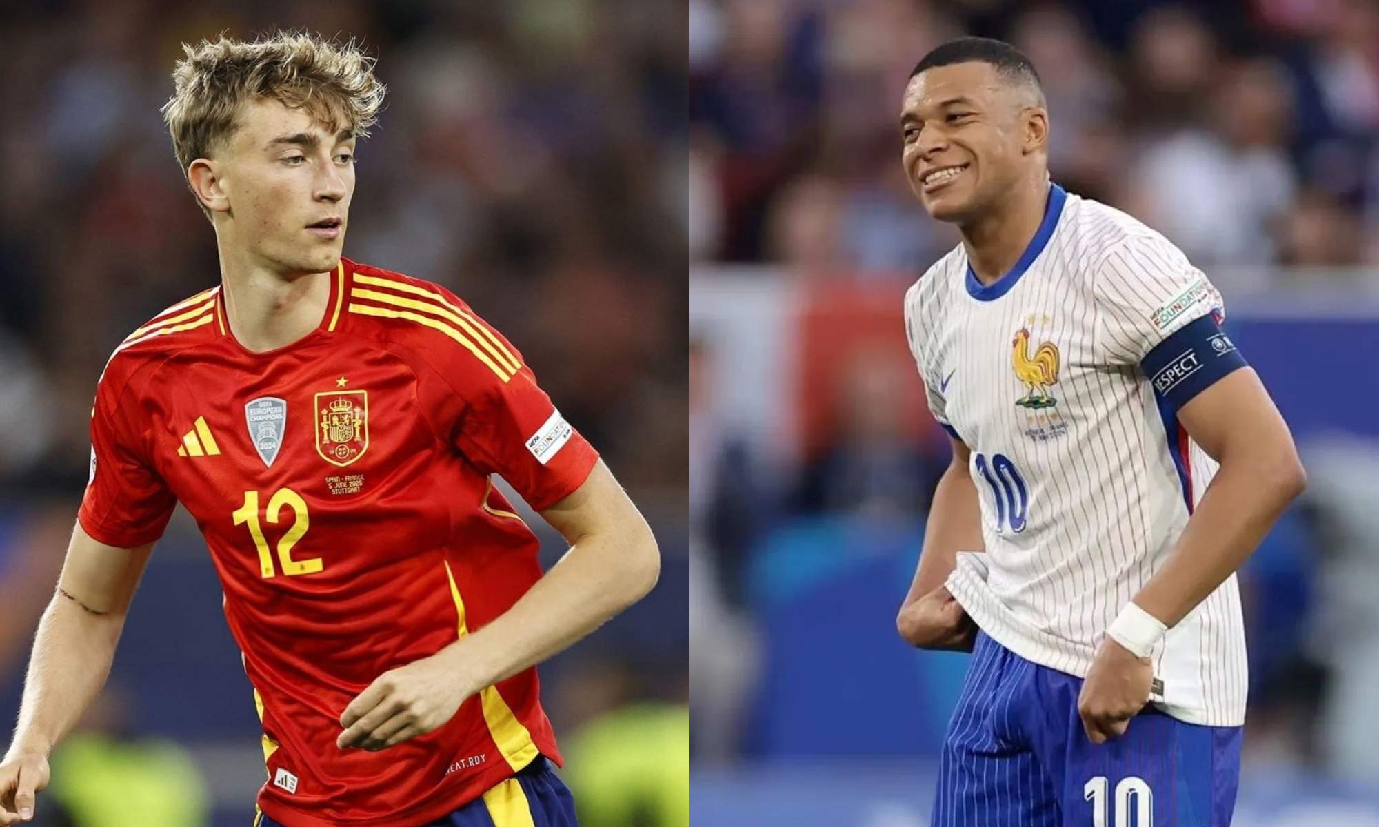 Mbappé se fue a por Huijsen tras el gran partido de España y Francia: “Nos habéis f…” 