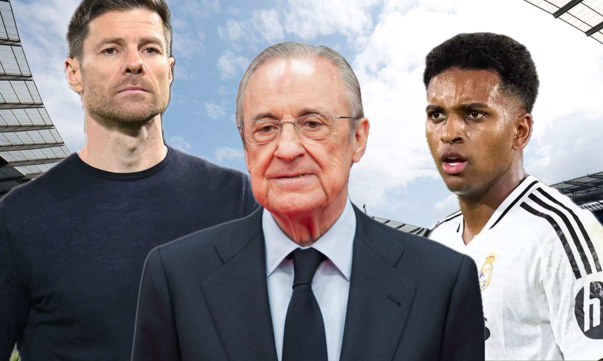 Florentino le confirmó ayer a Xabi Alonso lo de Rodrygo y el Manchester City: “Para ya…”  Florentino le confirmó ayer a Xabi Alonso lo de Rodrygo y el Manchester City: “Para ya…”