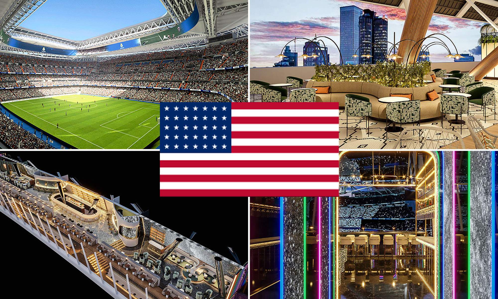 Bernabéu. Estados Unidos