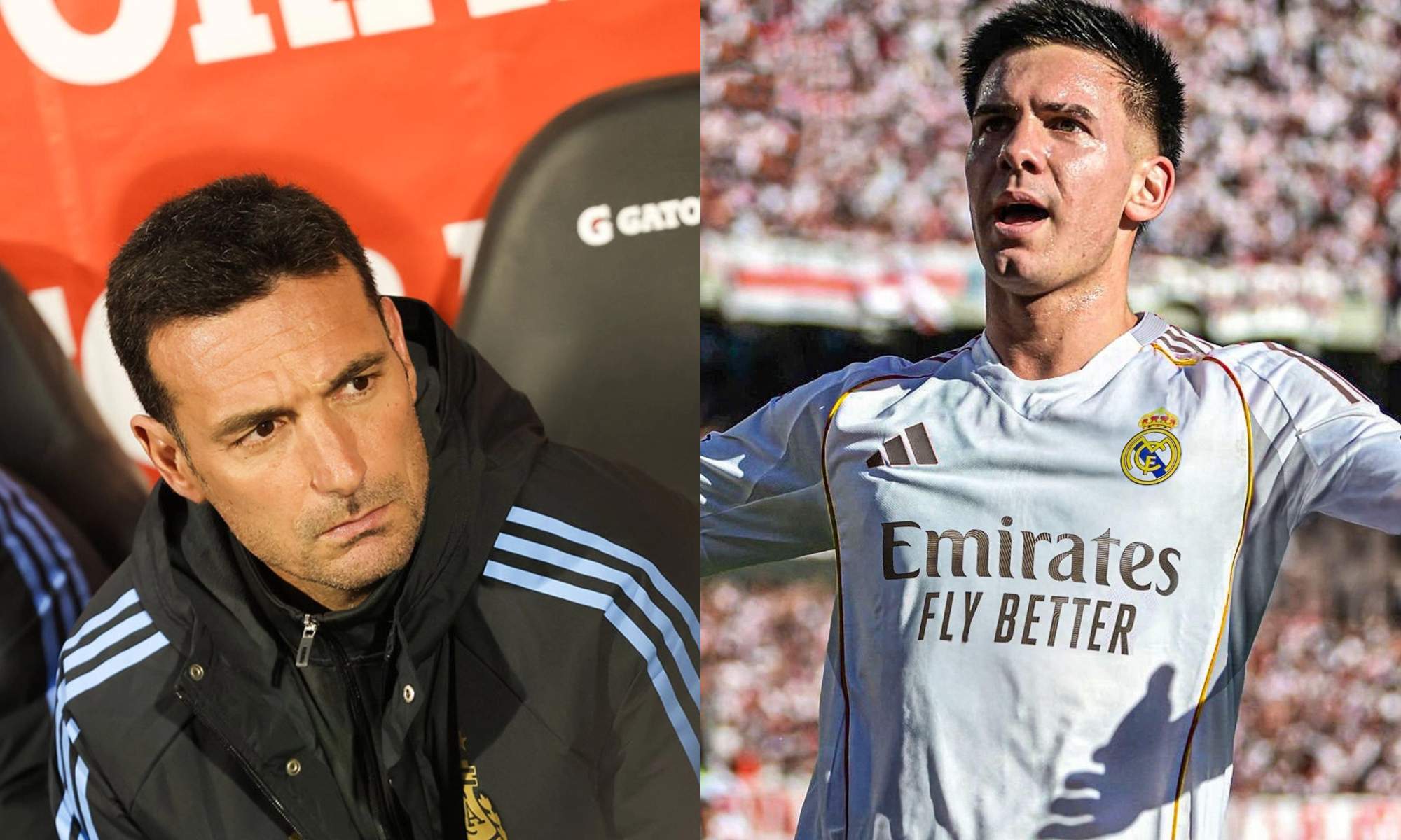 Lionel Scaloni ha tenido unas palabras con Franco Mastantuono después de debutar con la Selección absoluta de Argentina y a pocas horas de que se anuncie su fichaje por el Real Madrid.