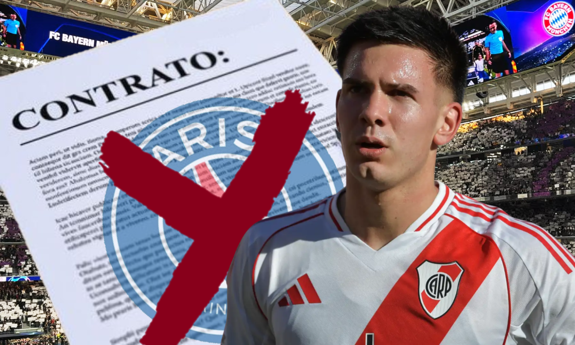 El Real Madrid quiere mantener alejado al PSG de Franco Mastantuono