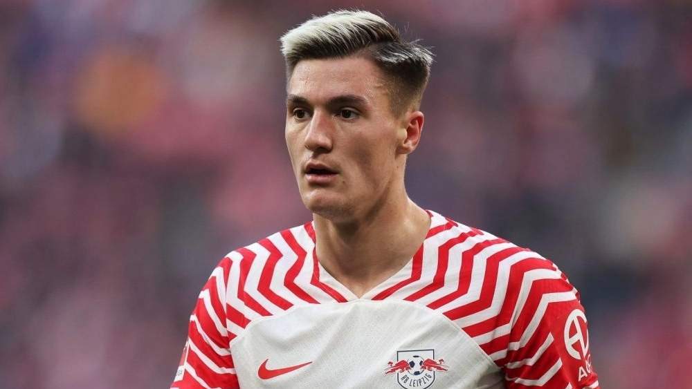 Sesko con el Leipzig