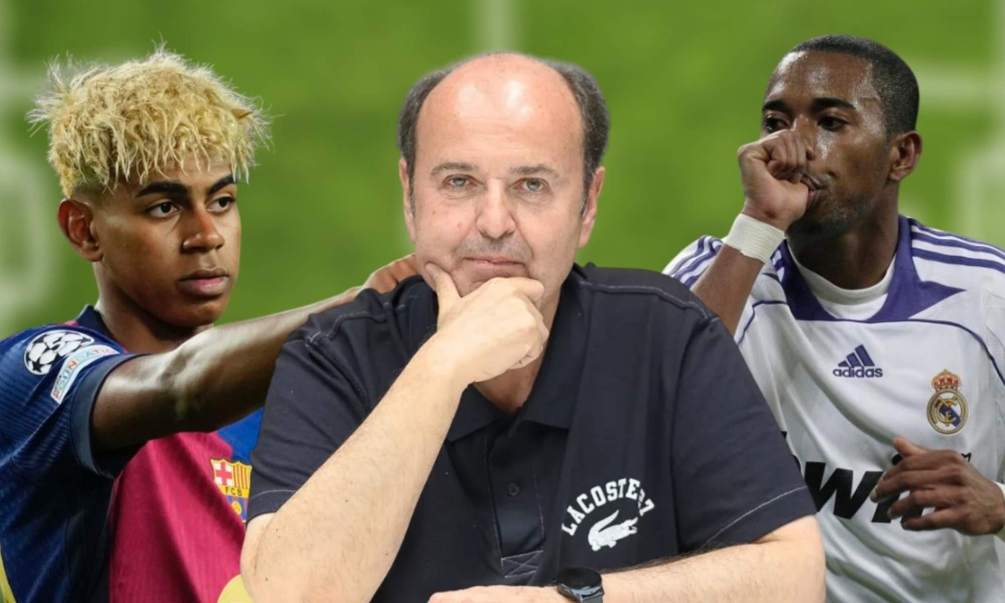Juanma Rodríguez se acuerda de Robinho al hablar de Lamine Yamal.