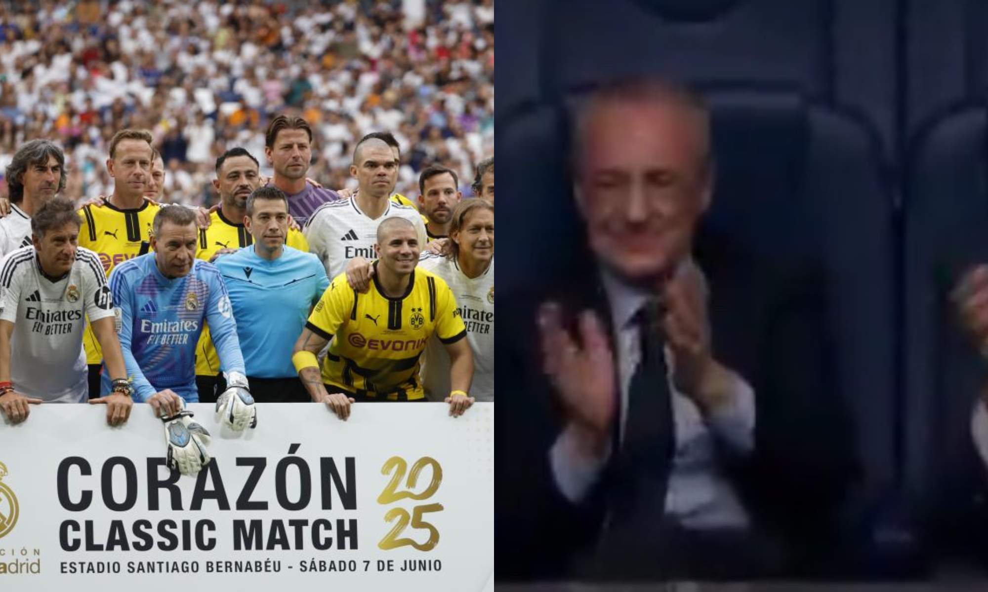 Florentino Pérez quedó alucinado con el rendimiento de ex jugador del Real Madrid