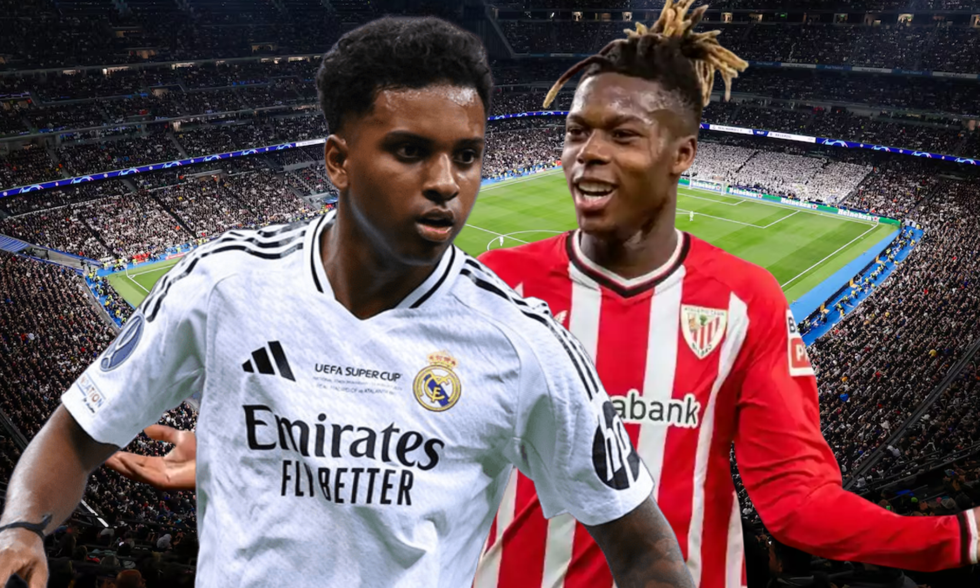 Rodrygo Goes compite con Nico Williams por ser el próximo fichaje del verano
