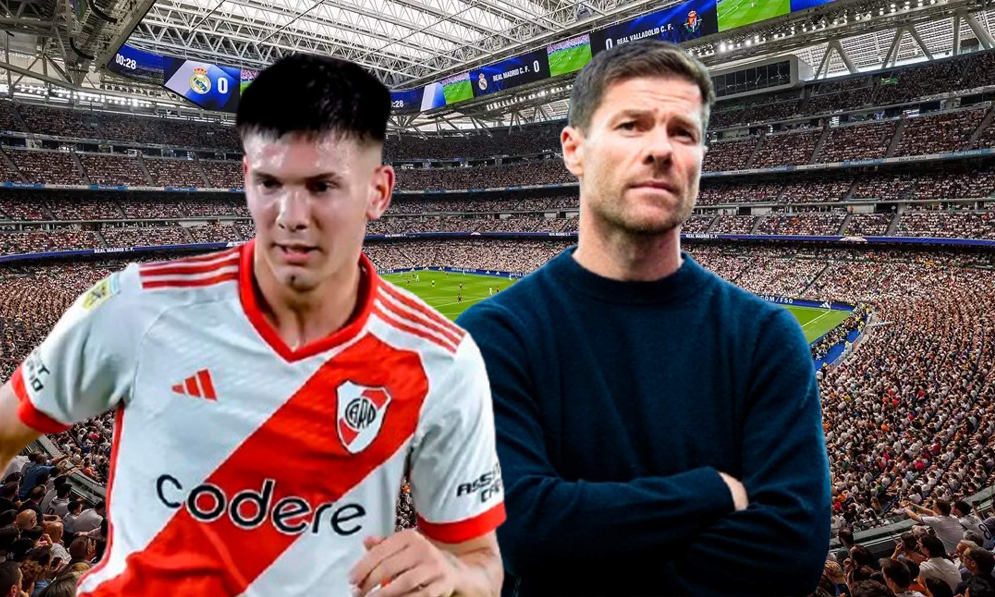 Mastantuono y Xabi Alonso