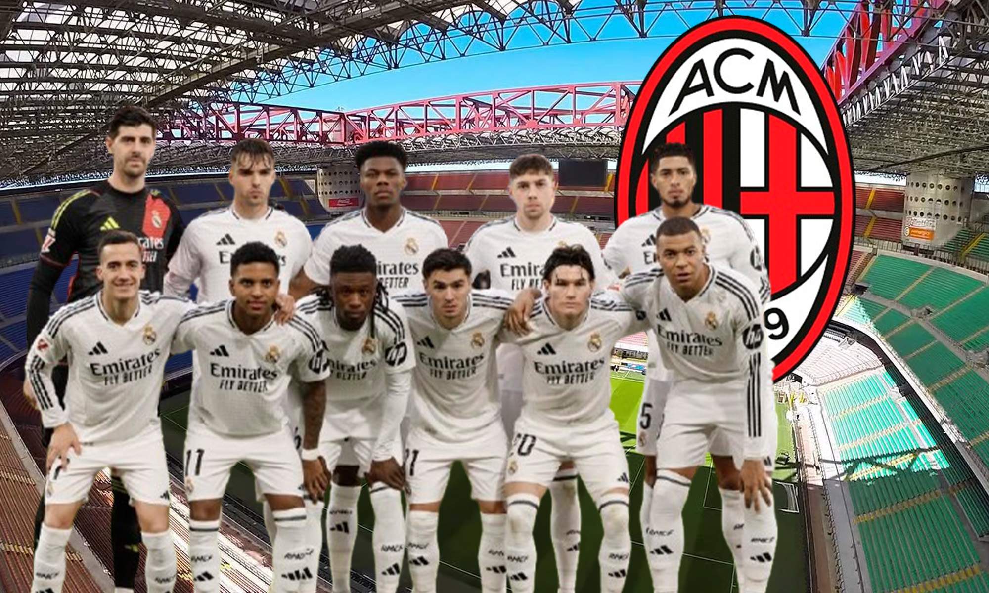 Real Madrid. Milán Real Madrid. Milán