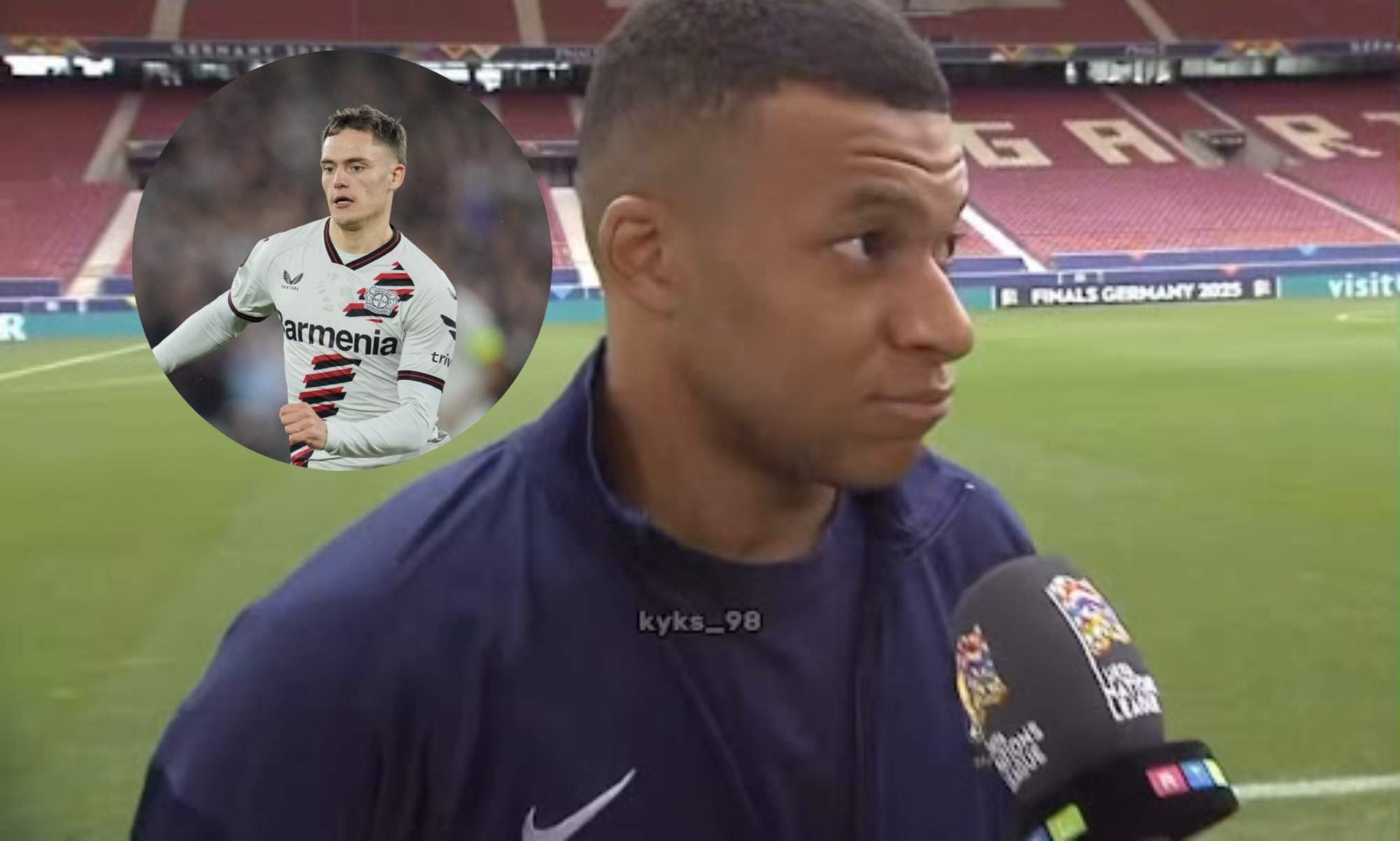 Mbappé habla de Wirtz y su futuro