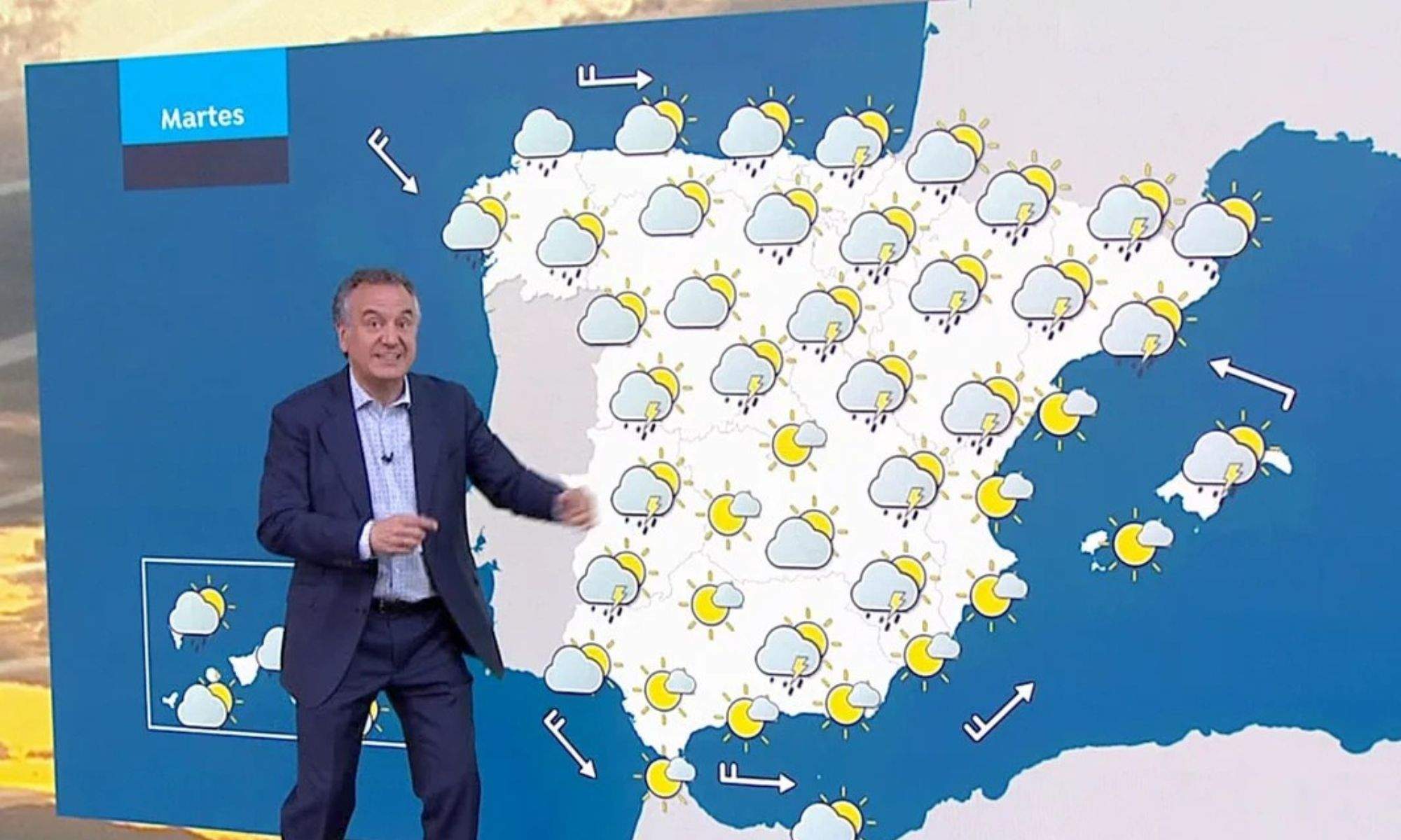 Roberto Brasero y El Tiempo