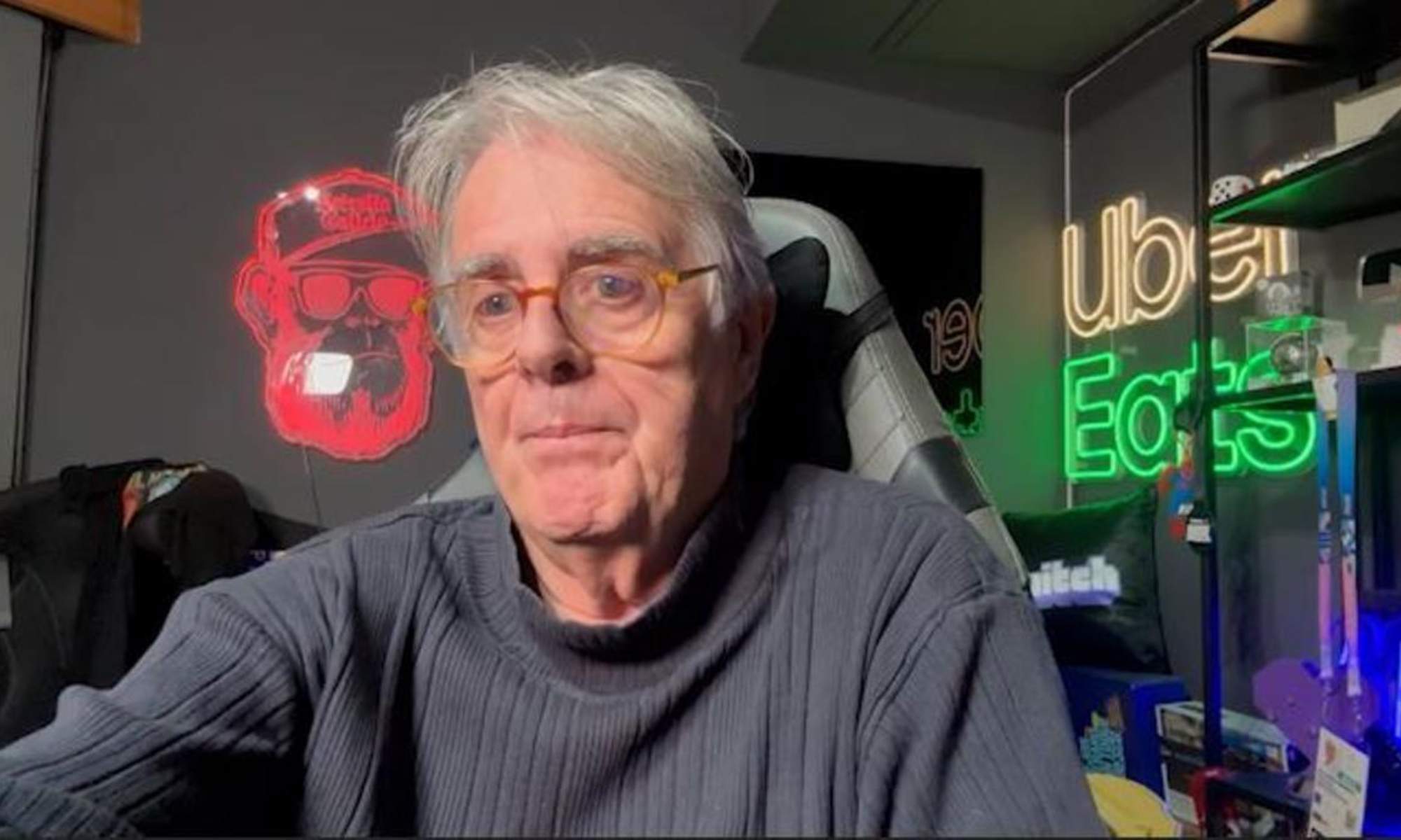 Siro López durante un programa suyo en directo.