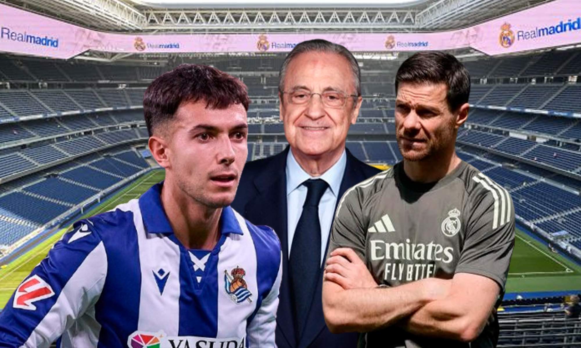 Florentino, Xabi Alonso y Zubimendi