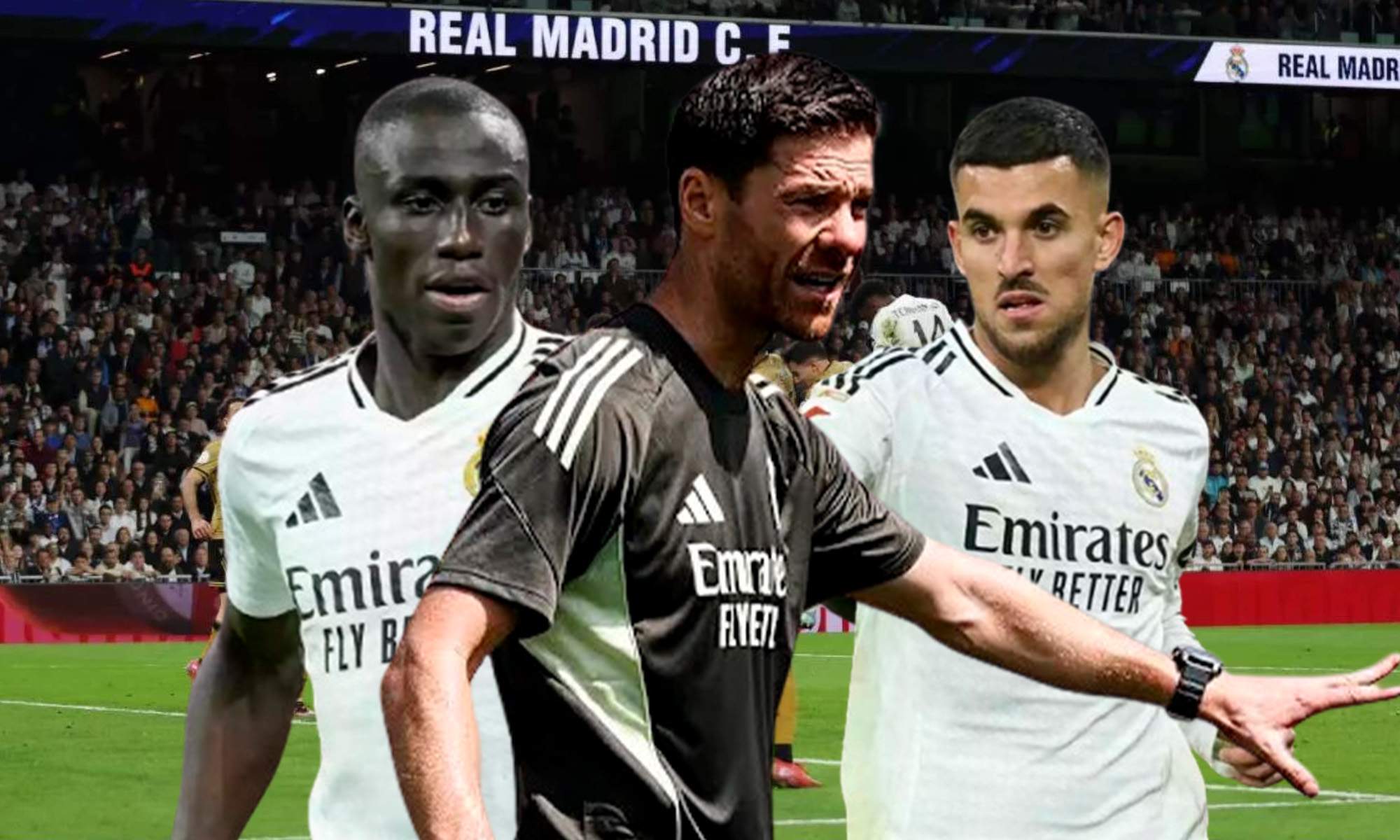 Ceballos, Mendy y Xabi Alonso Ceballos, Mendy y Xabi Alonso