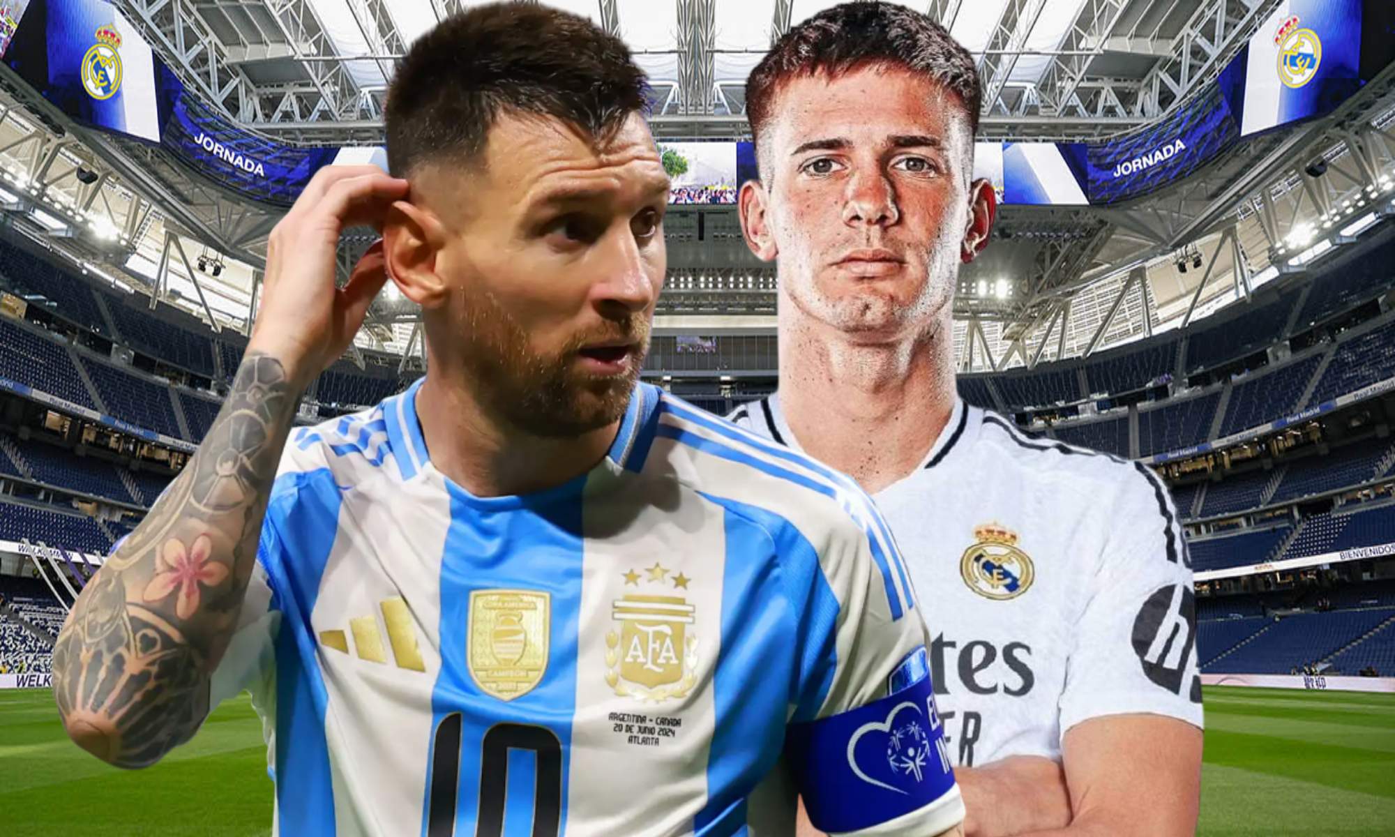 Messi ha hablado con Franco Mastantuono acerca del Real Madrid