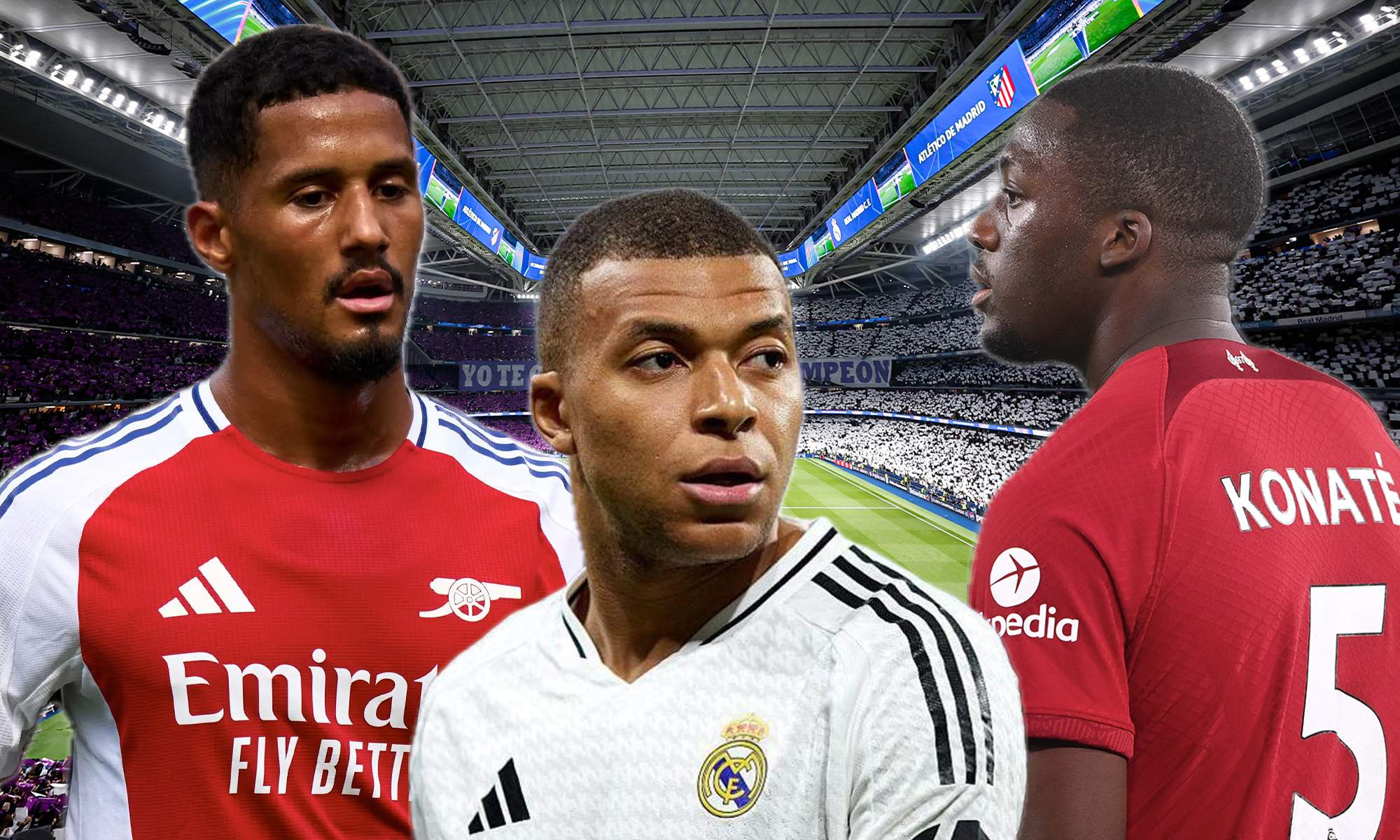 Ni Saliba ni Konaté, el central que Mbappé quiere tener al lado en el Real Madrid