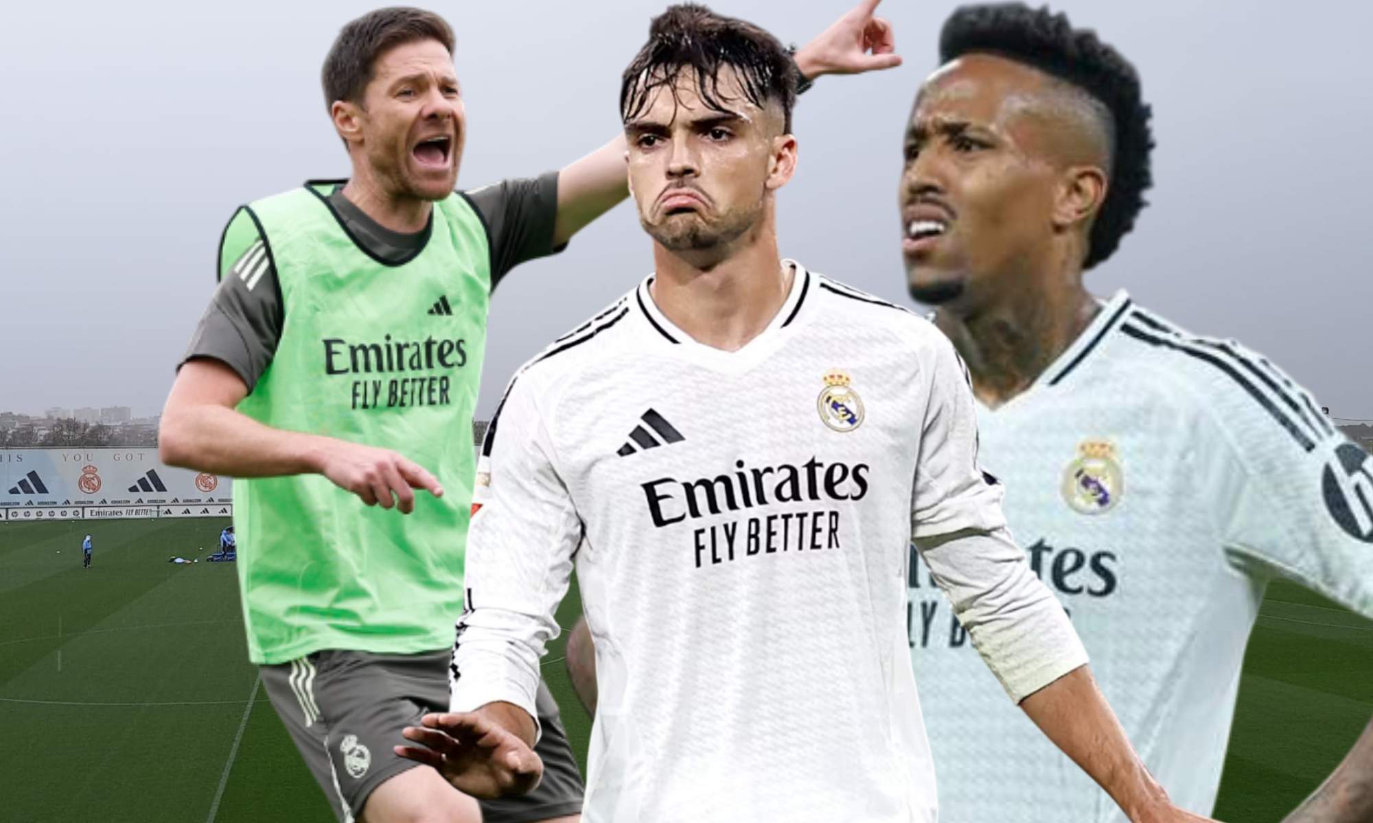 Esta ha sido la orden de Xabi Alonso a Militao y Asencio