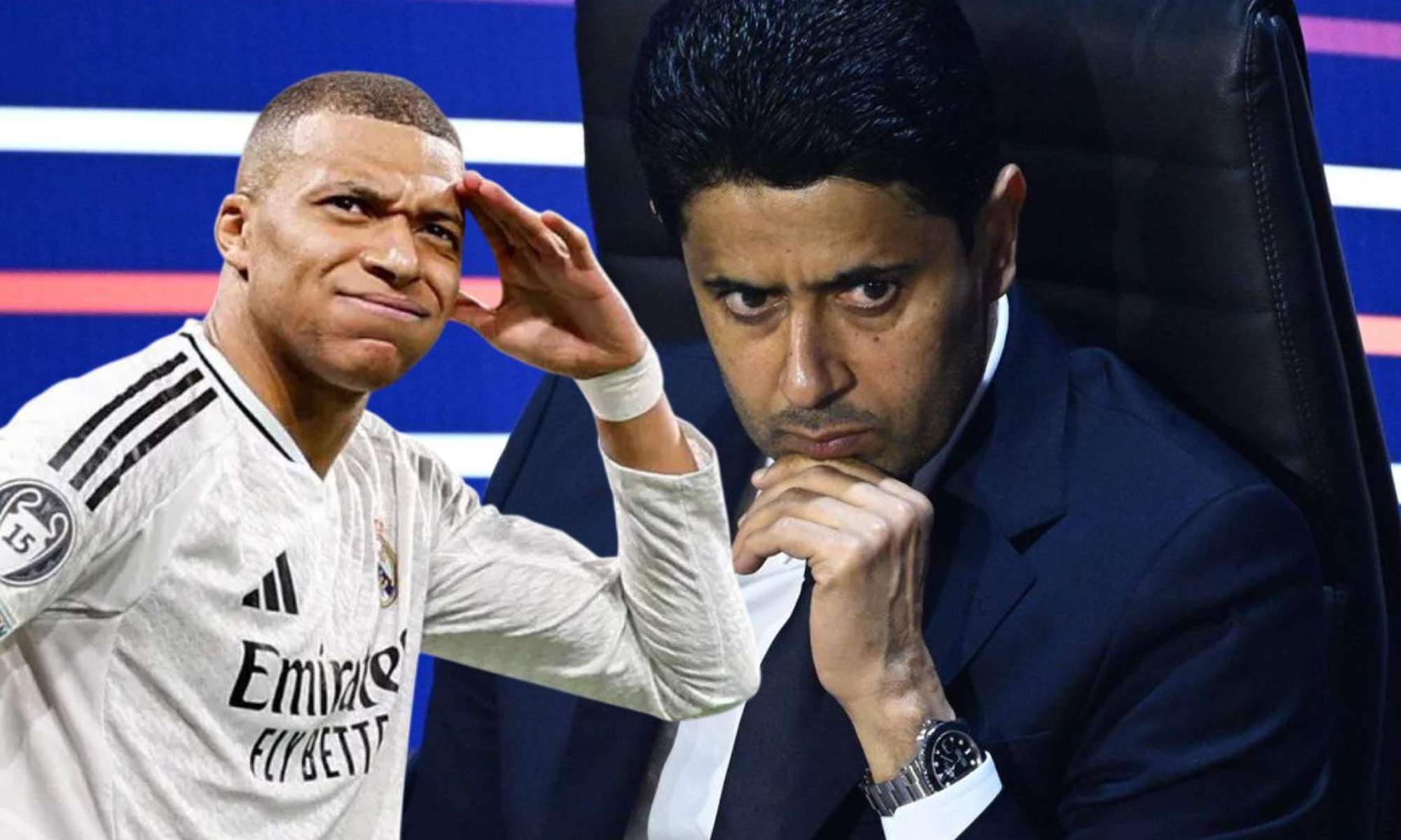 Al Khelaifi y Mbappé