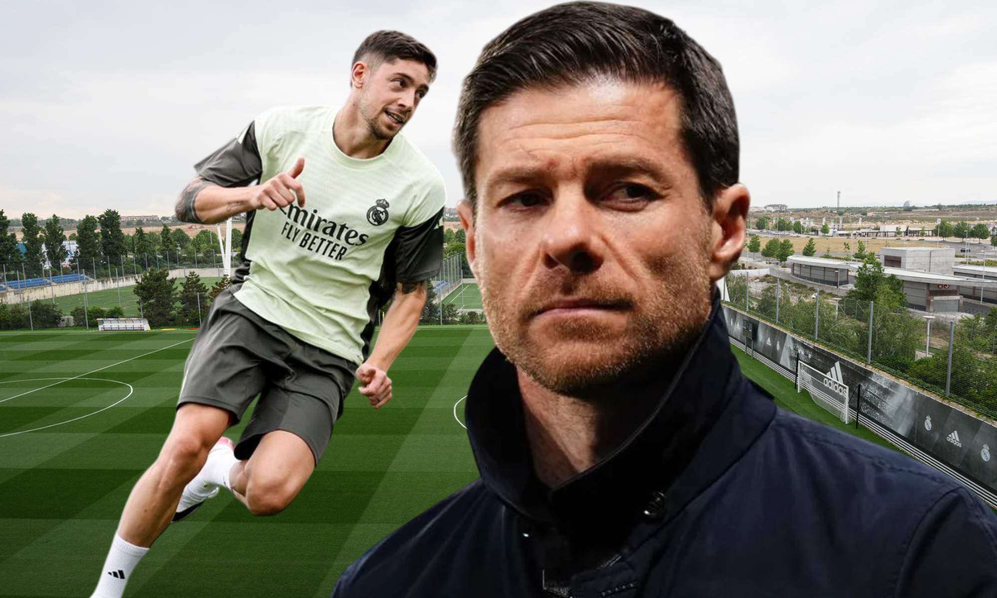 Xabi Alonso está encantado con Fede Valverde