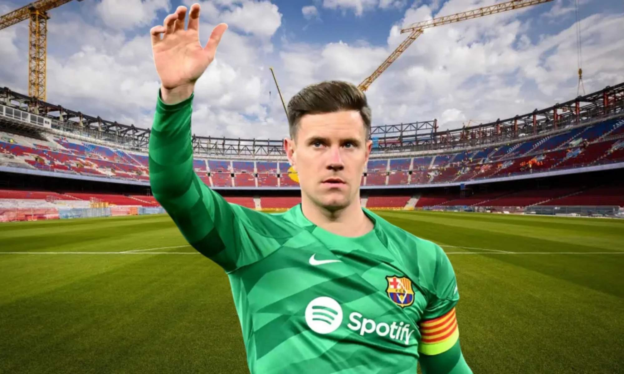 El Barça no quiere a Ter Stegen y estaría presionando al máximo para que saliera del club de cara a la próxima temporada.
