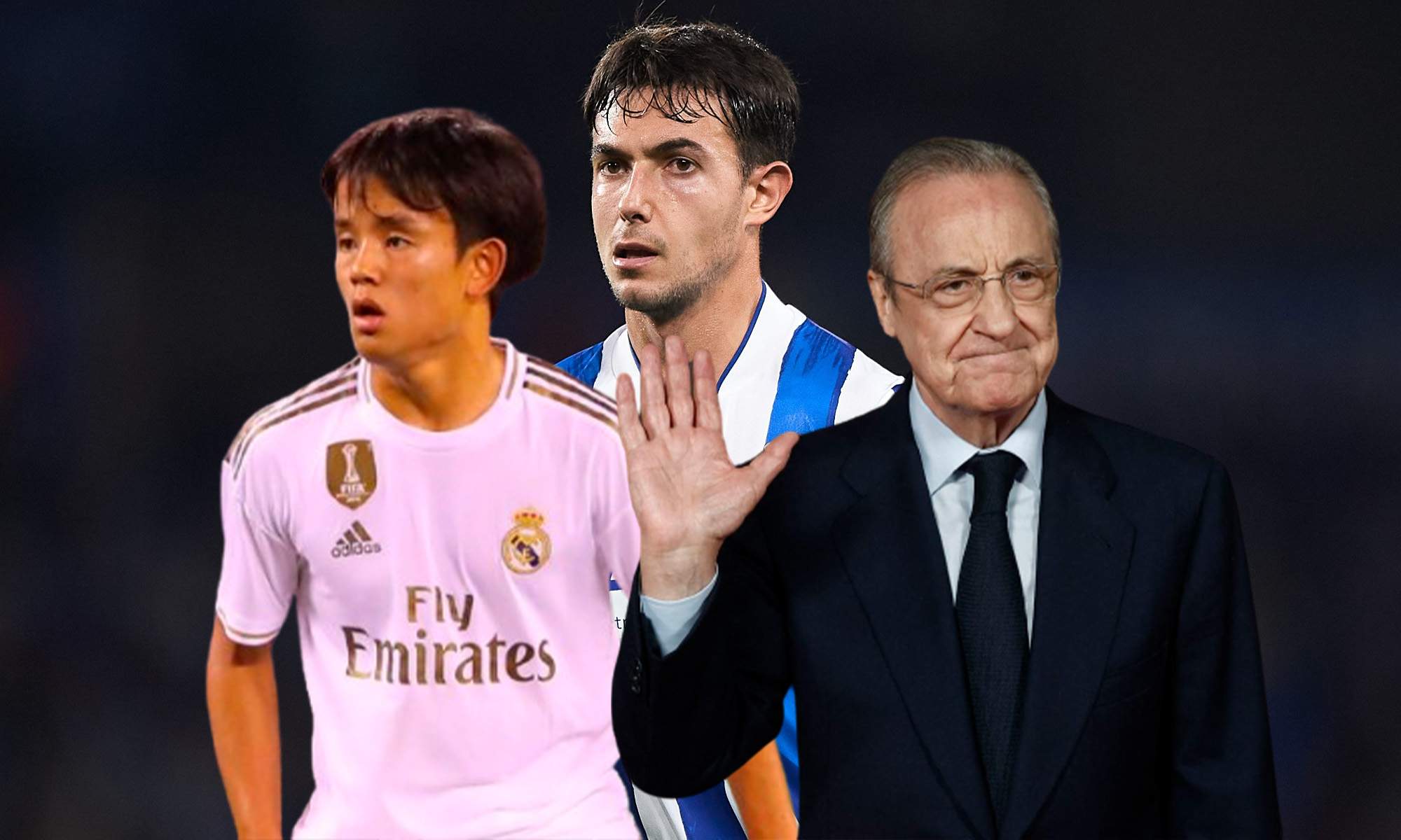 Zubimendi, Kubo y Florentino