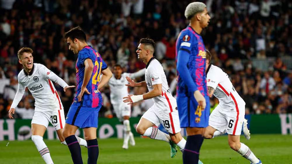 El FC Barcelona haciendo el ridículo en la Europa League