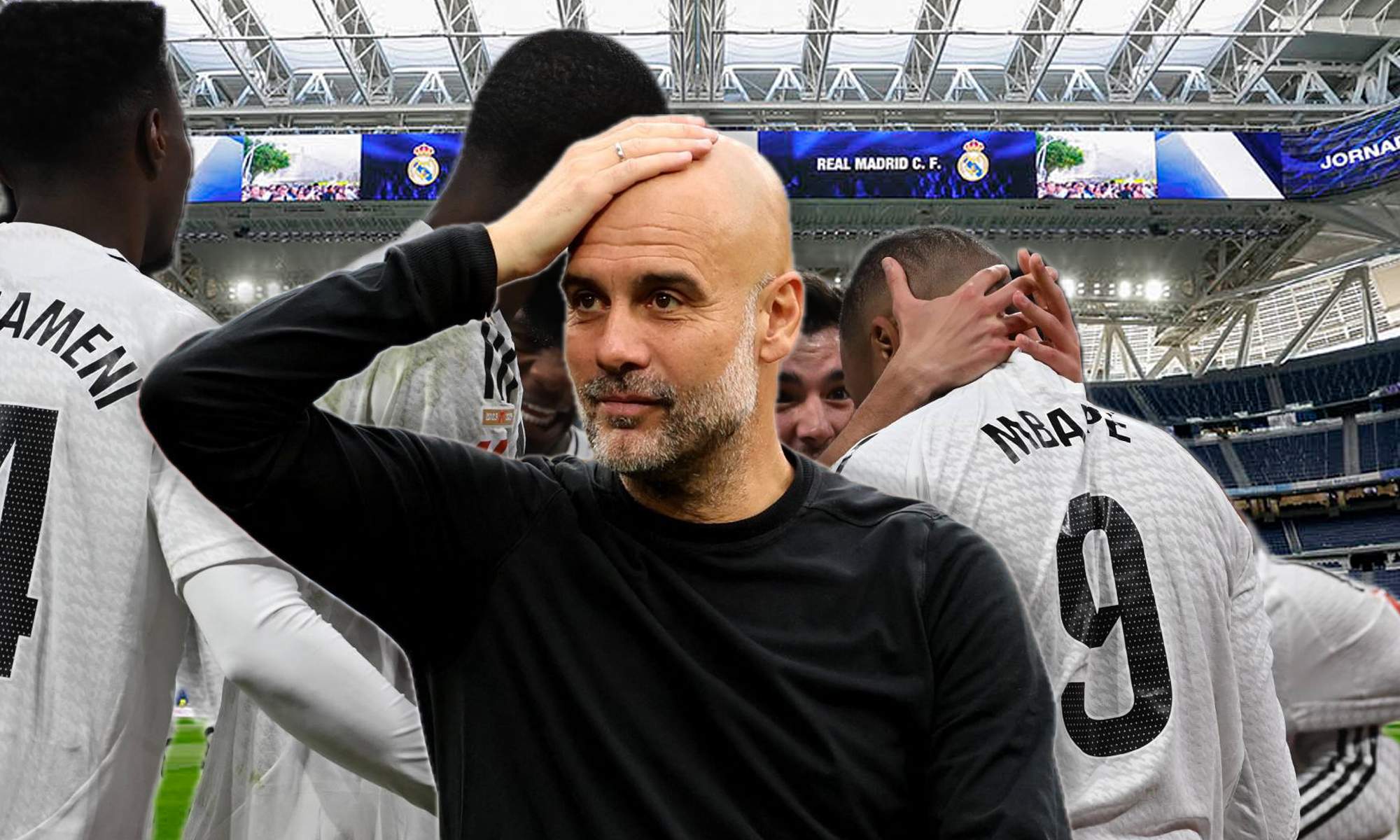 Guardiola anuncia lo que le habría pasado si entrenara al Madrid de Mbappé: “Me habrían…”