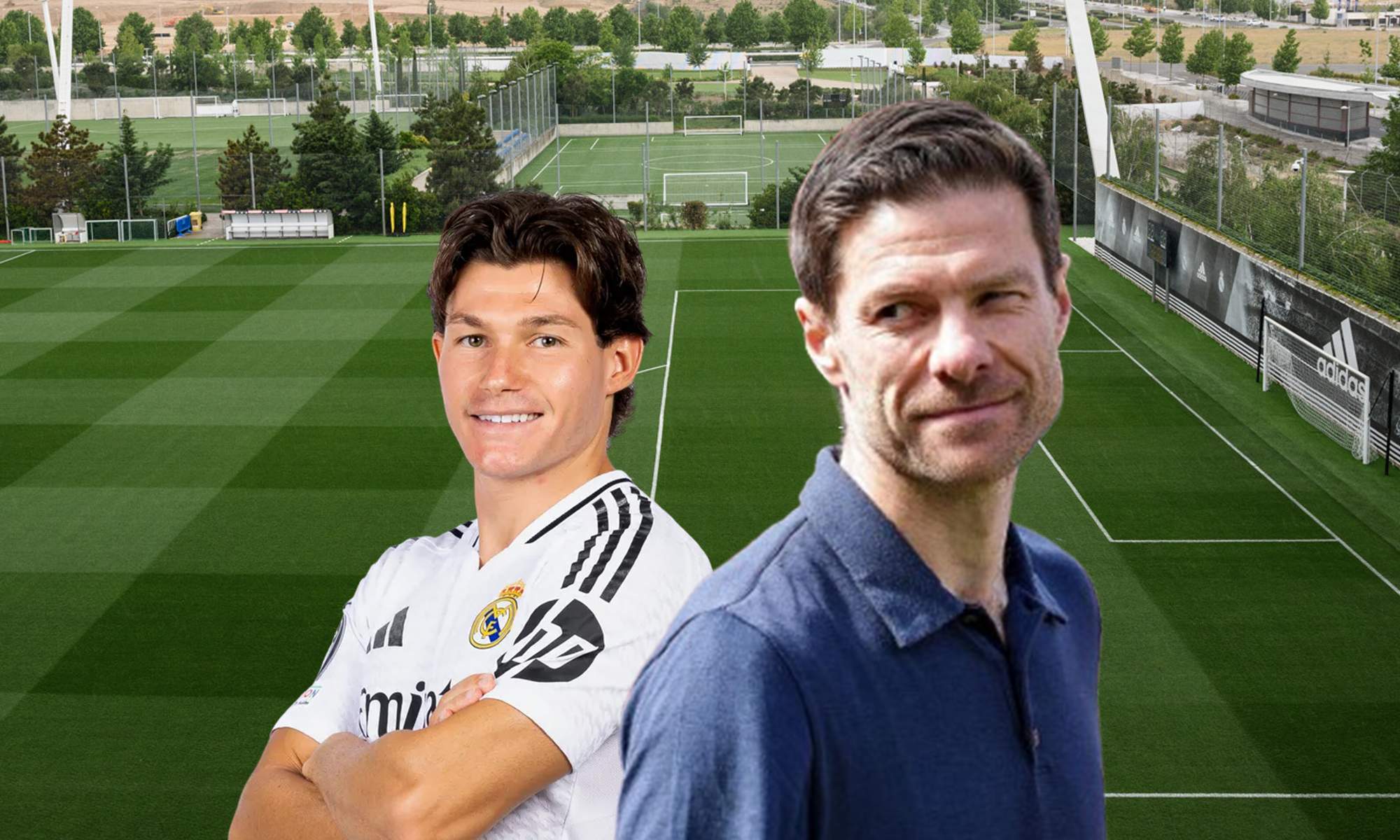 Fran García, Xabi Alonso y la Ciudad Real Madrid.
