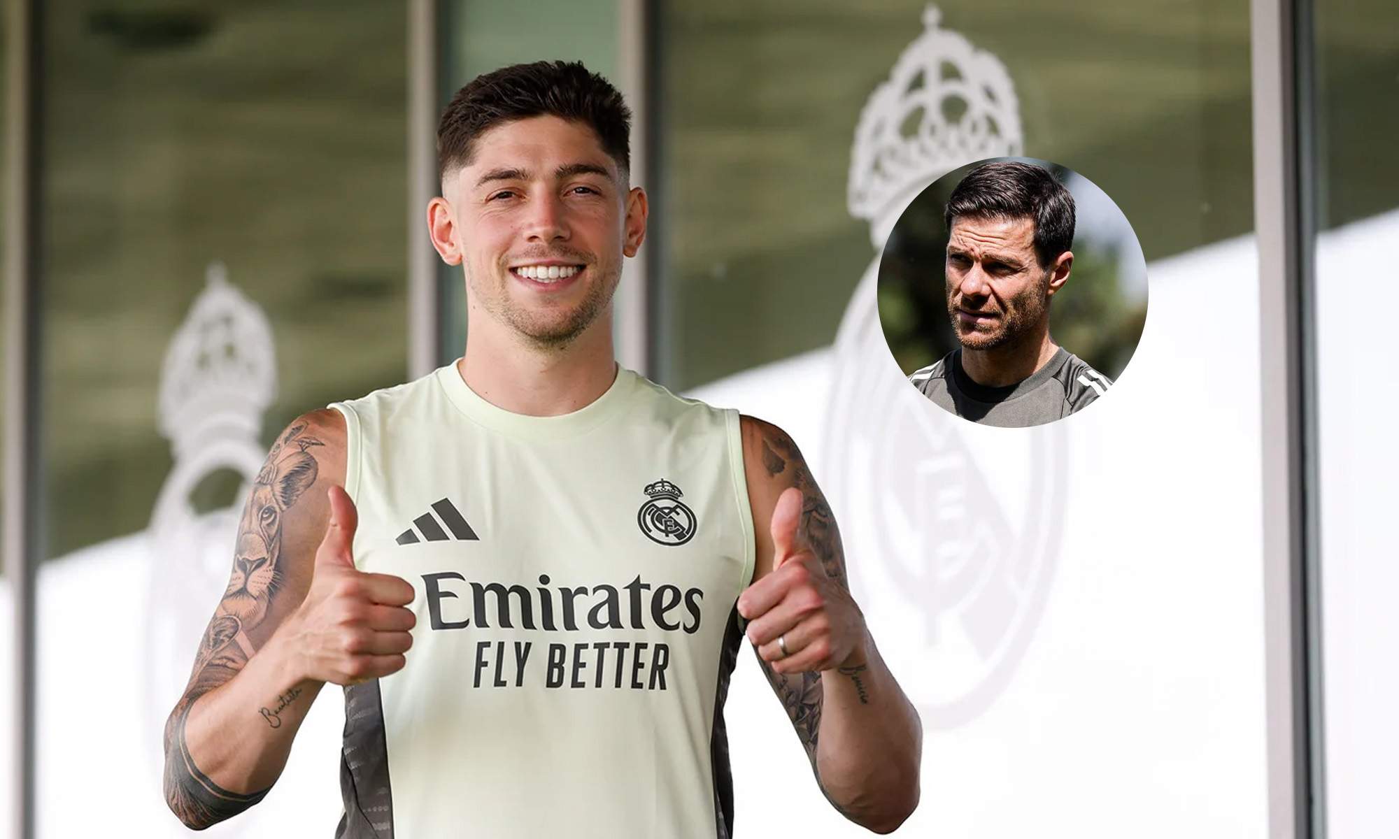 Fede Valverde y Xabi Alonso