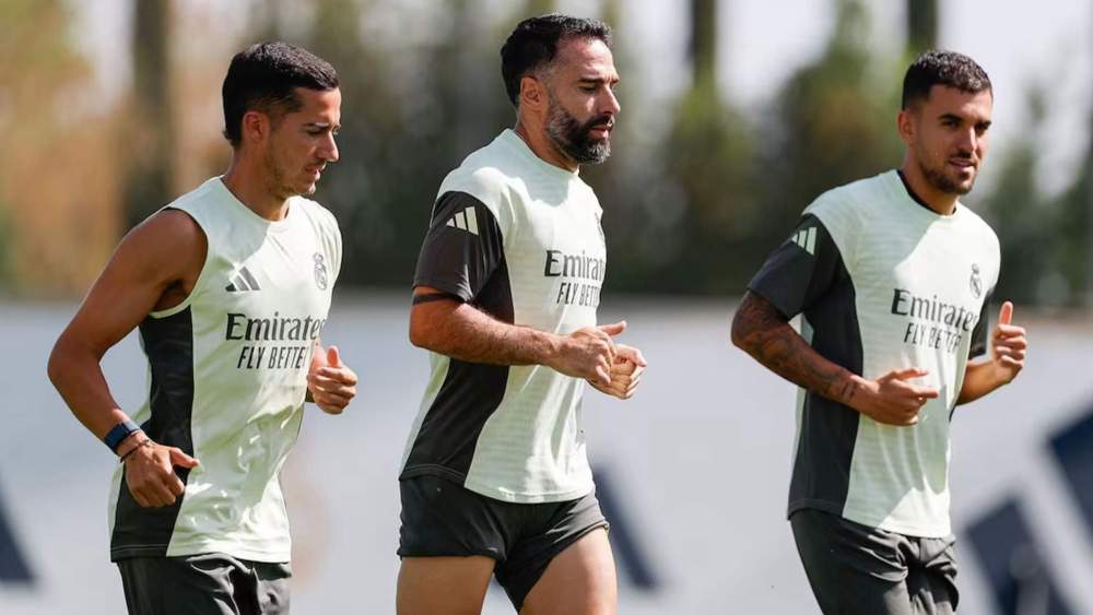 dani carvajal entreno valdebebas