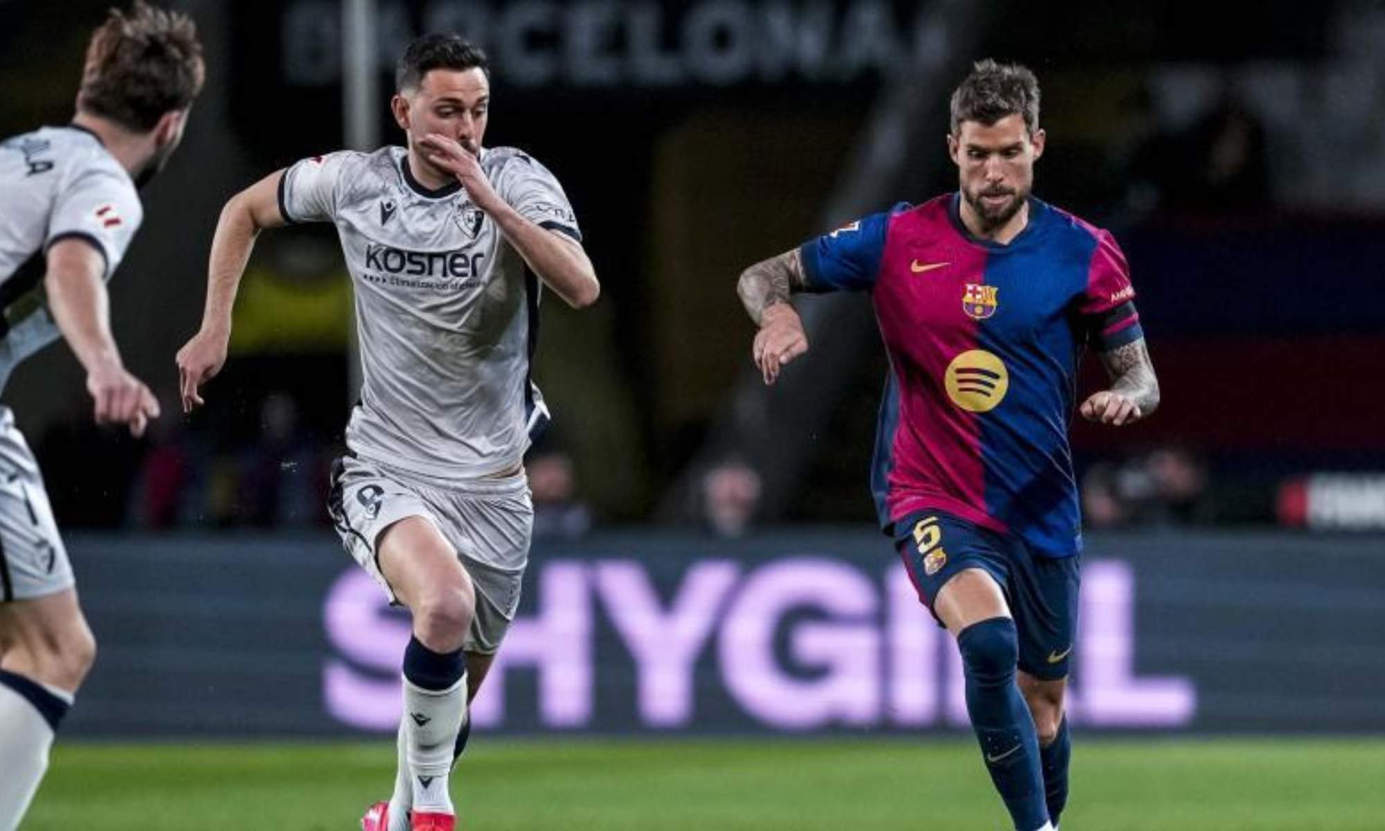 Osasuna va a seguir peleando por los tres puntos ante el Barça