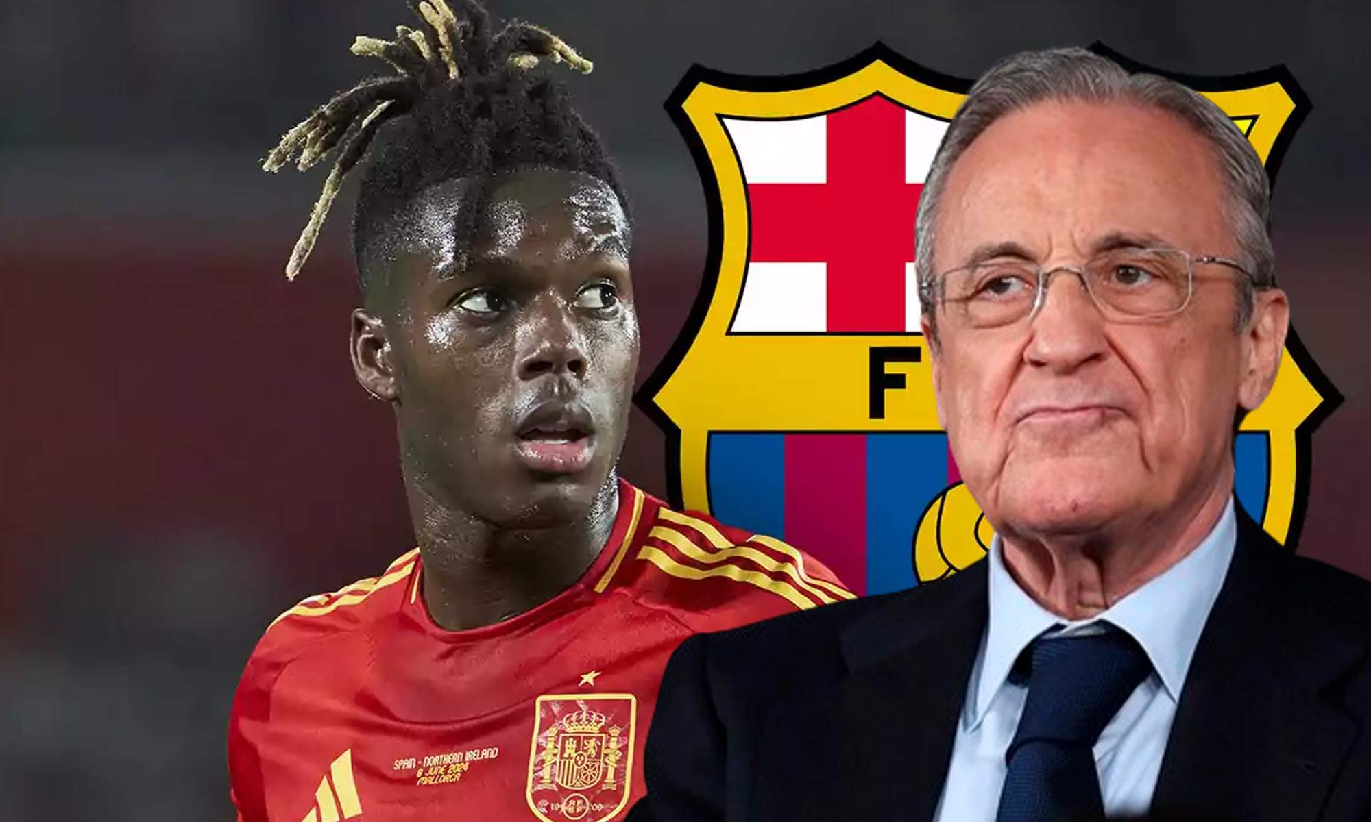 Florentino y Nico Williams