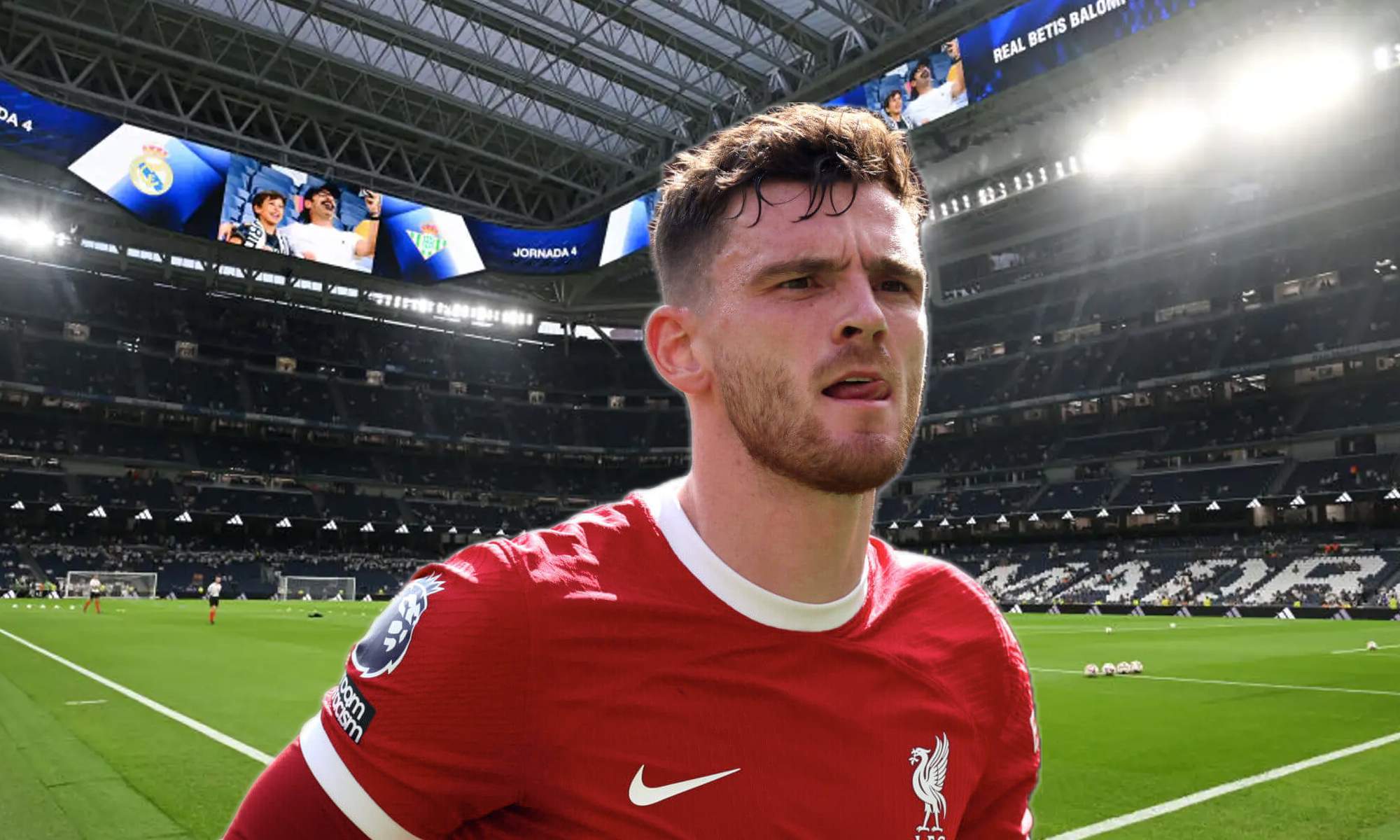 Andy Robertson ha sido ofrecido al Real Madrid antes que al Atlético, Florentino responde