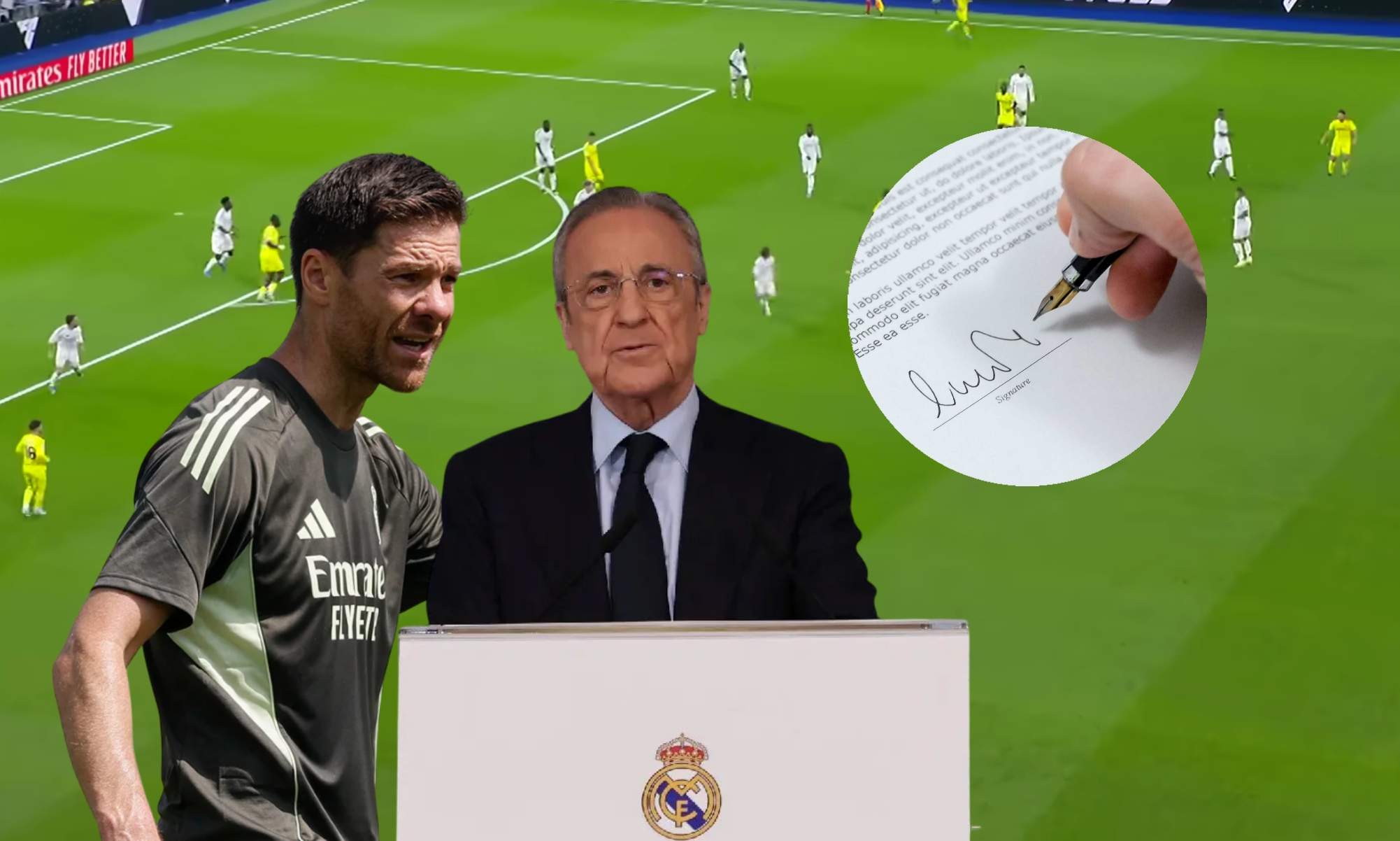 Florentino se lo confirma a Xabi Alonso, firmará tras el Mundial