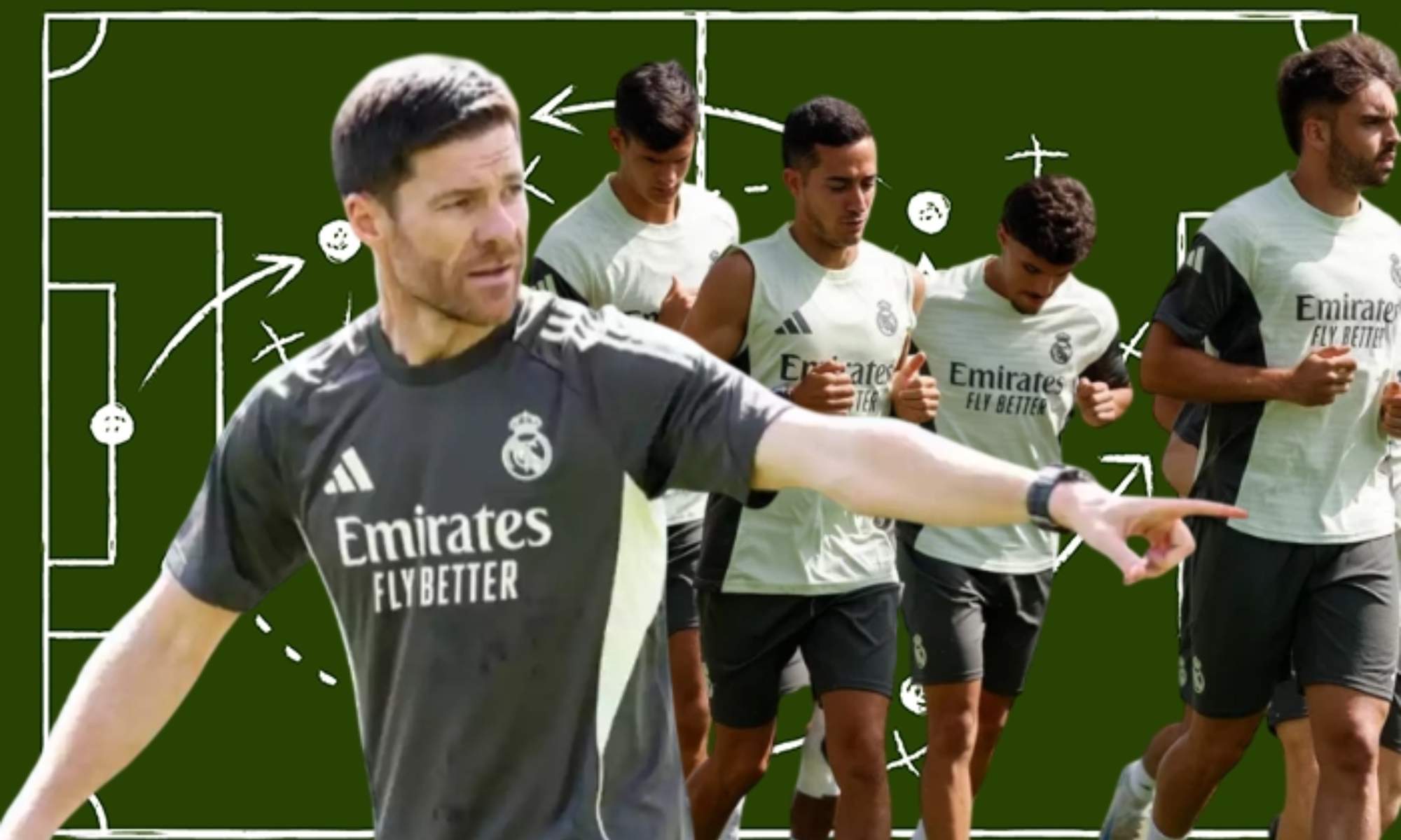 Xabi Alonso podría haber tomado ya varias decisiones de cara a la alineación titular en su primer partido al frente del Real Madrid.