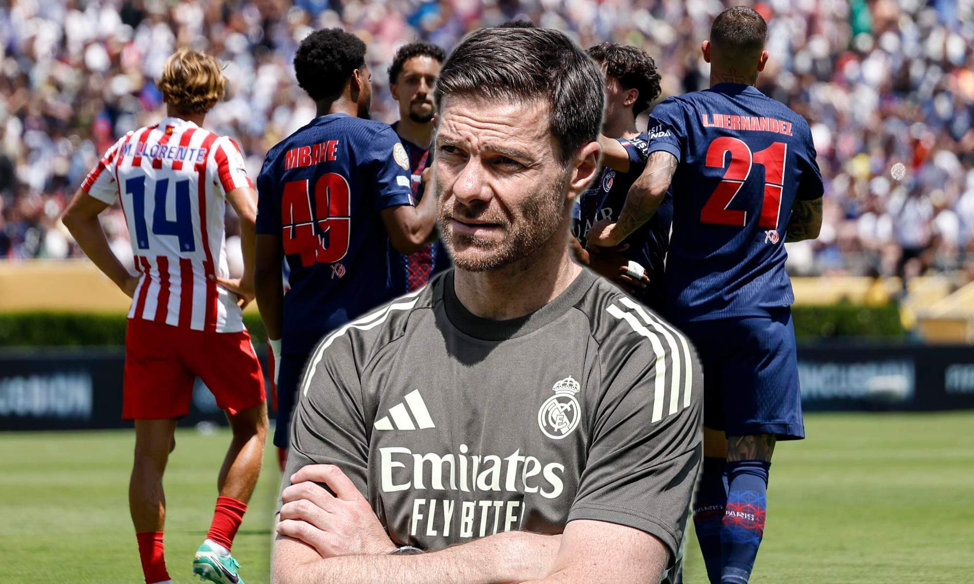 Ni Vitinha ni Doué, Xabi Alonso alucinó con su partido ante el Atlético: le quiere para el Madrid