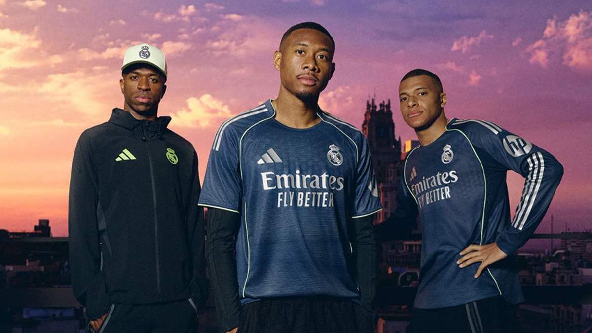 Segunda camiseta del Real Madrid