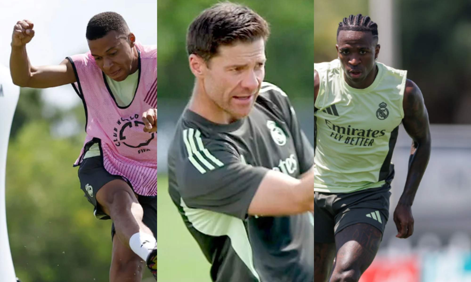 Xabi Alonso ha sido muy claro con Mbappé y Vinicius