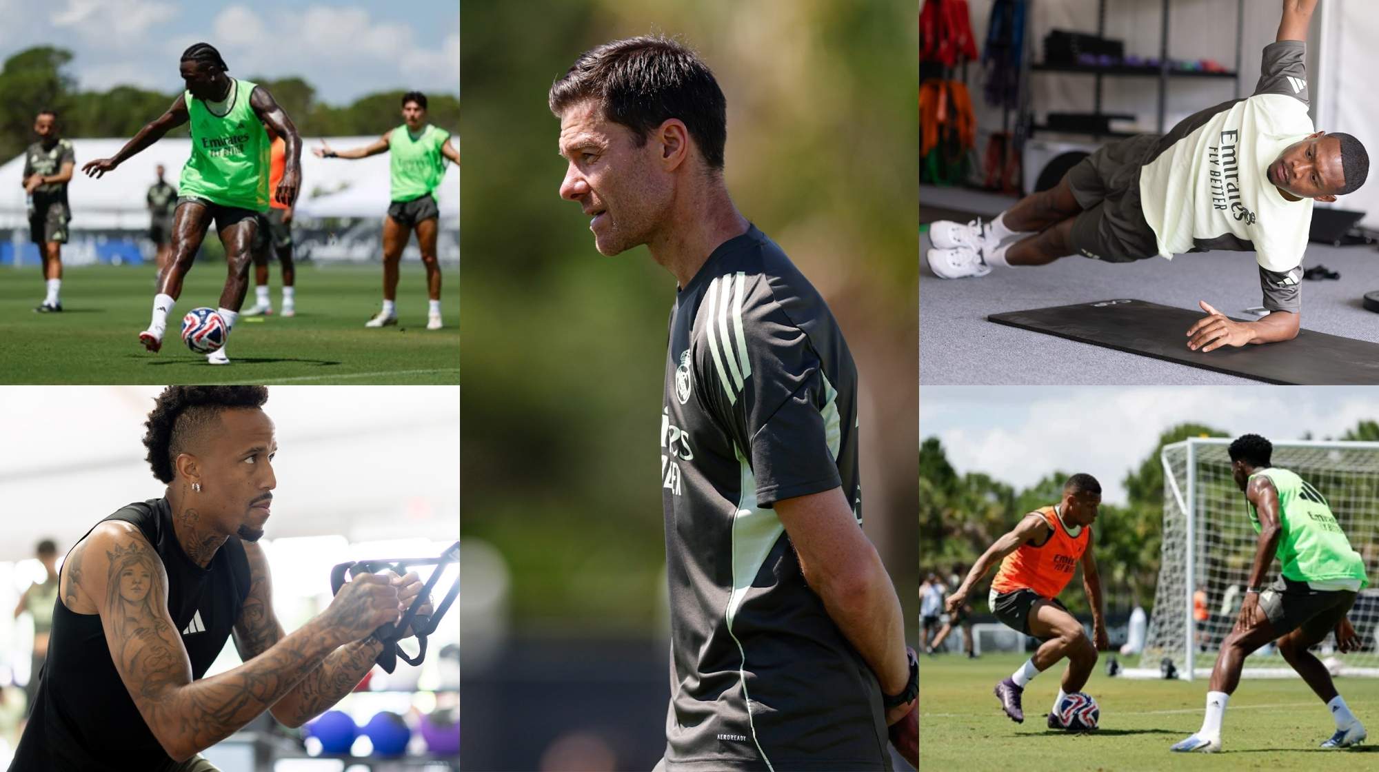 Alonso y sus hombres siguen sudando a la espera del debut por el Mundial de Clubes. 