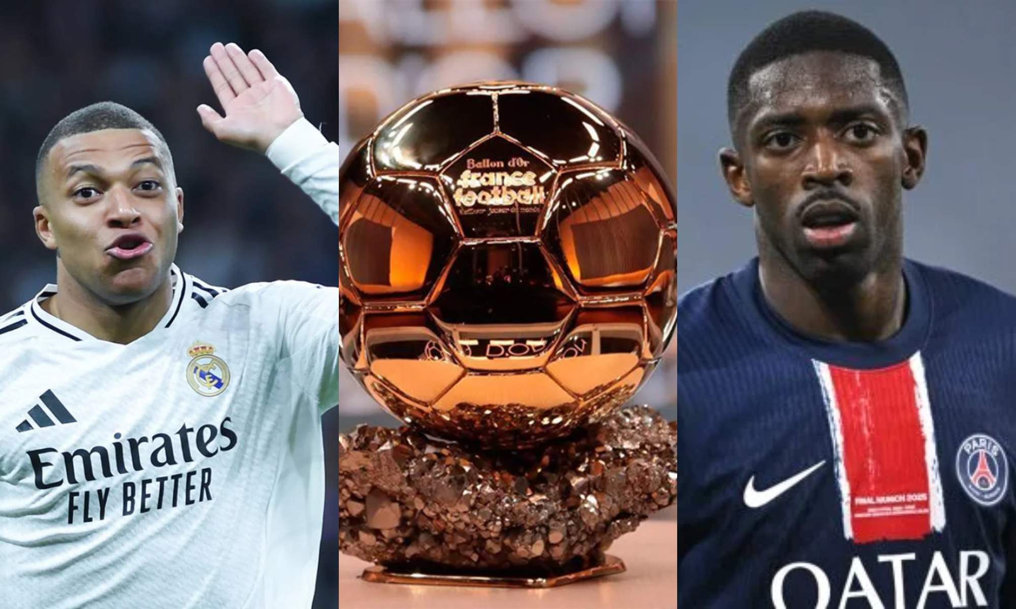 El Balón de Oro es objeto de discusión en Francia: ¿Kylian Mbappé u Ousmane Dembélé?