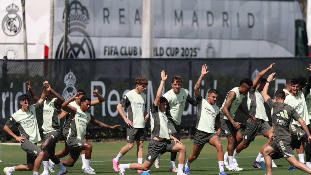 entreno real madrid miami
