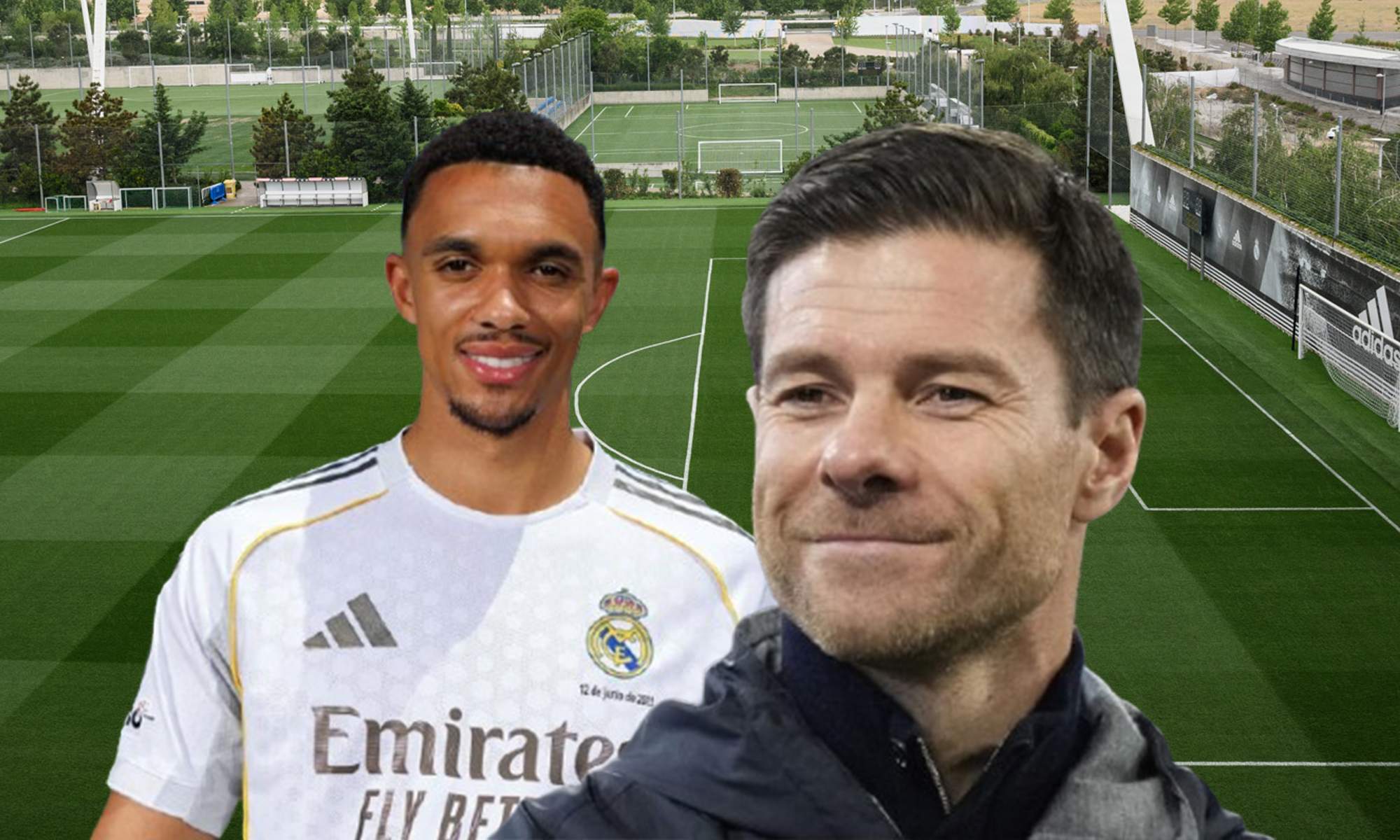 Alexander-Arnold, Xabi Alonso y un campo de entrenamiento.