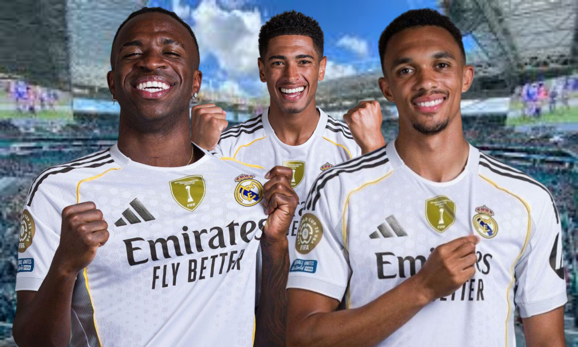 Casi todos los jugadores del Real Madrid ya tienen su foto para el Mundial de Clubes