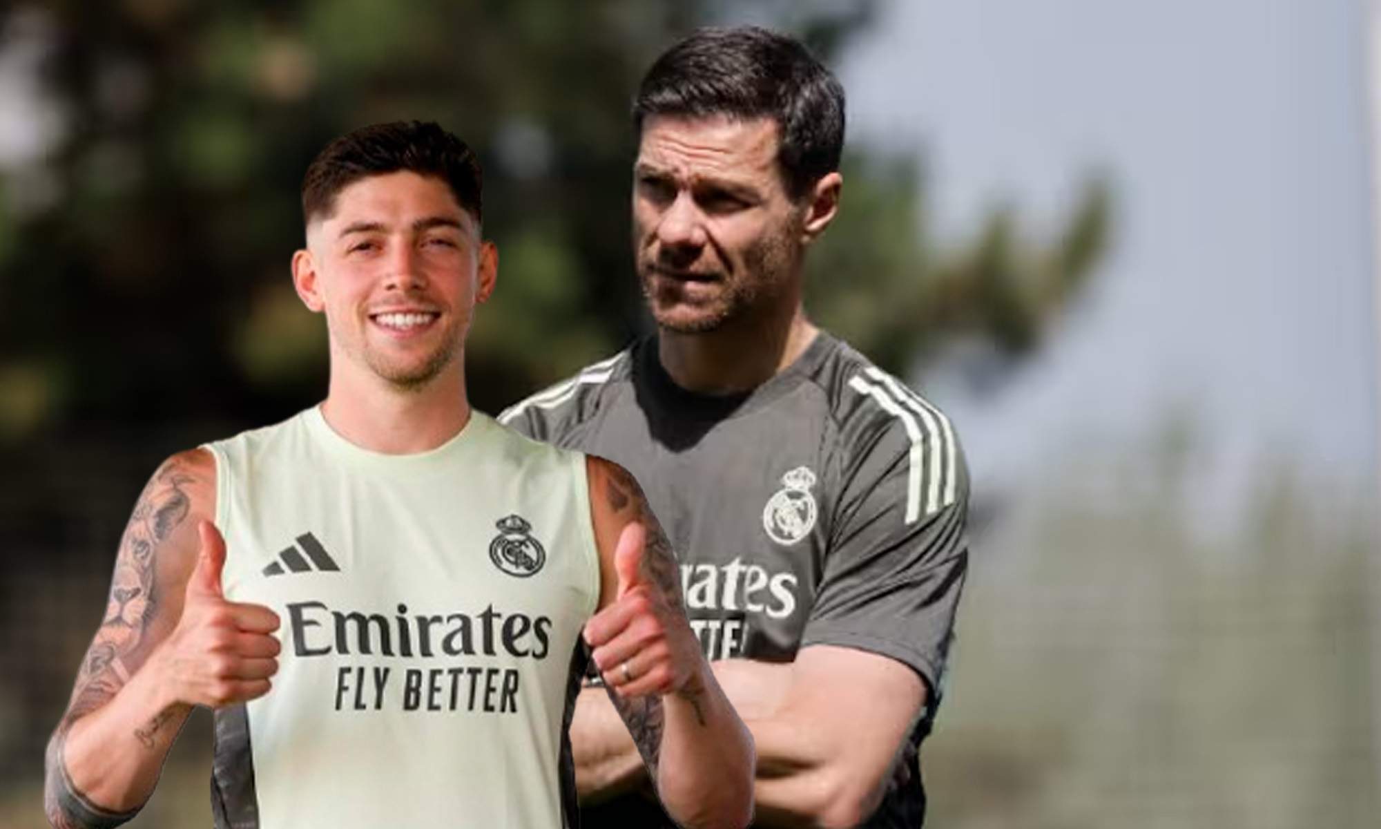 Xabi Alonso y Fede Valverde
