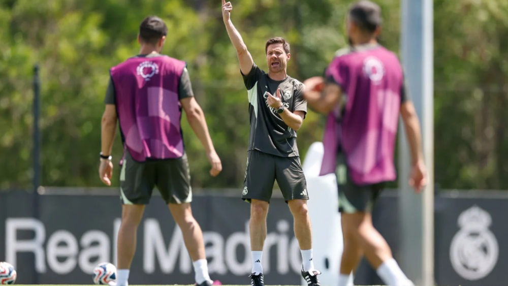 xabi alonso entrenamiento madrid