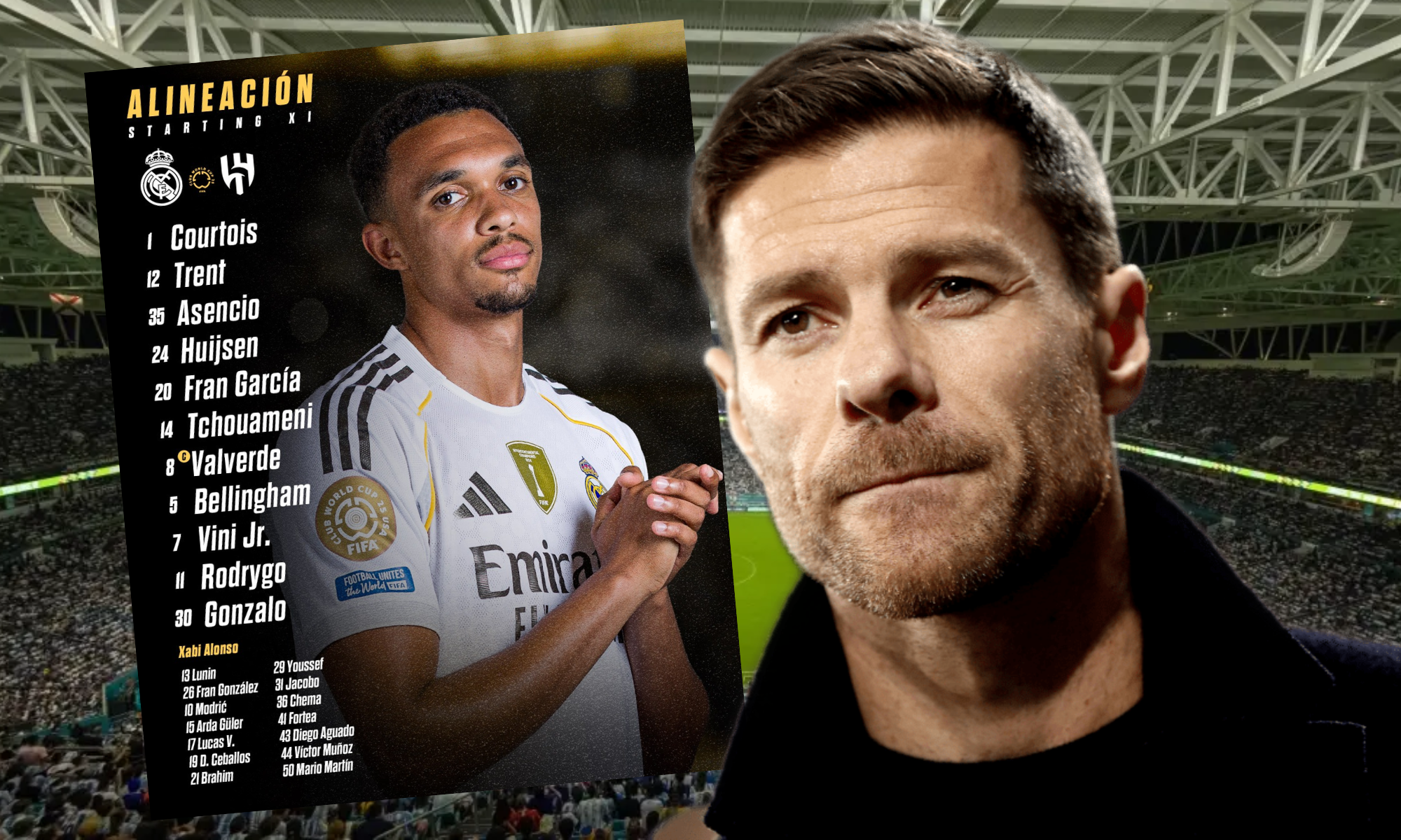 Xabi Alonso desvela su opinión sobre lo ocurrido con su primer once inicial