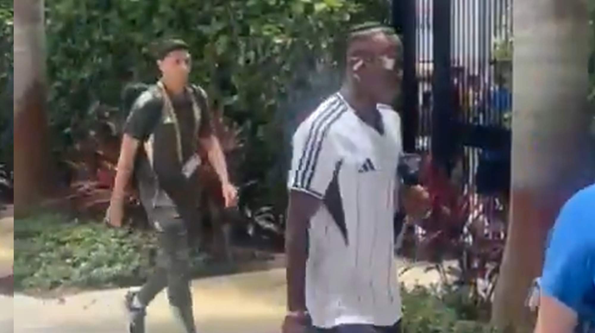 Vinicius llegó más que concentrado al Hard Rock de Miami. 