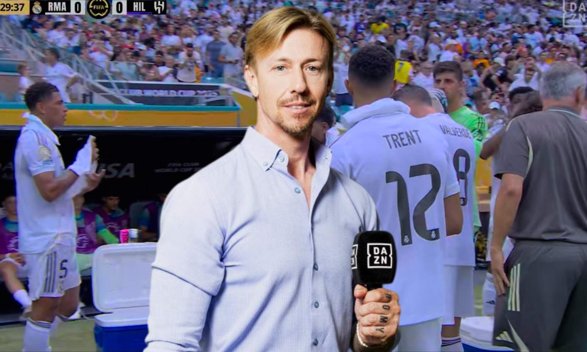 Guti ensalzó el partido de este jugador ante el Al-Hilal
