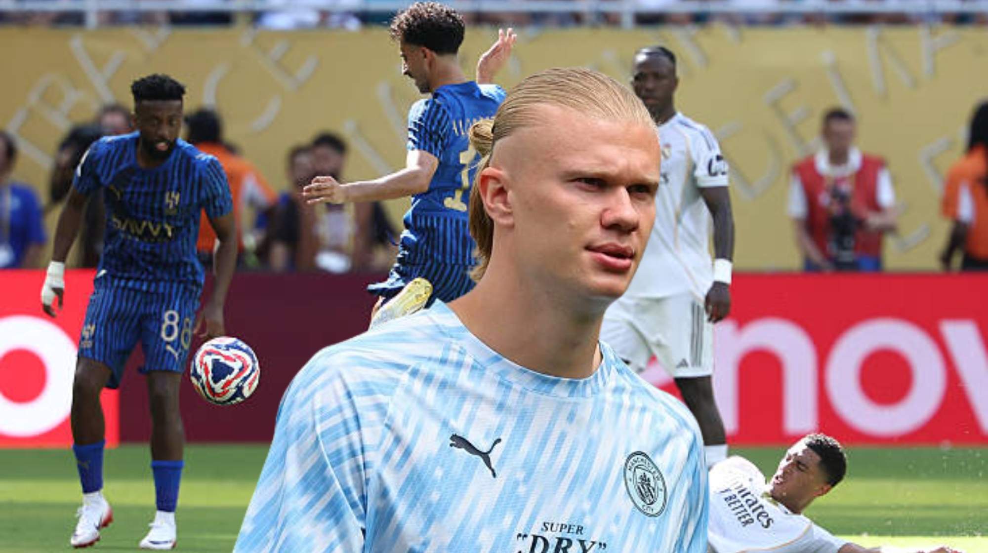Piden otra vez el fichaje de Haaland por el Real Madrid. 