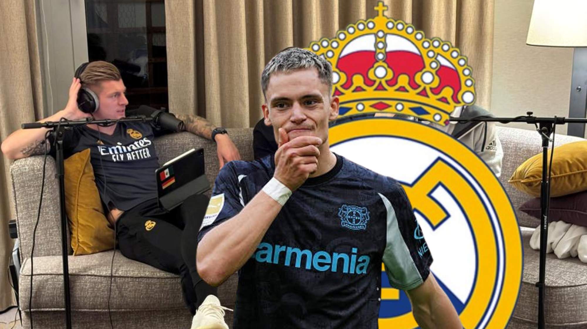 El podcast de Kroos desvela el secreto del no fichaje de Wirtz por el Madrid.