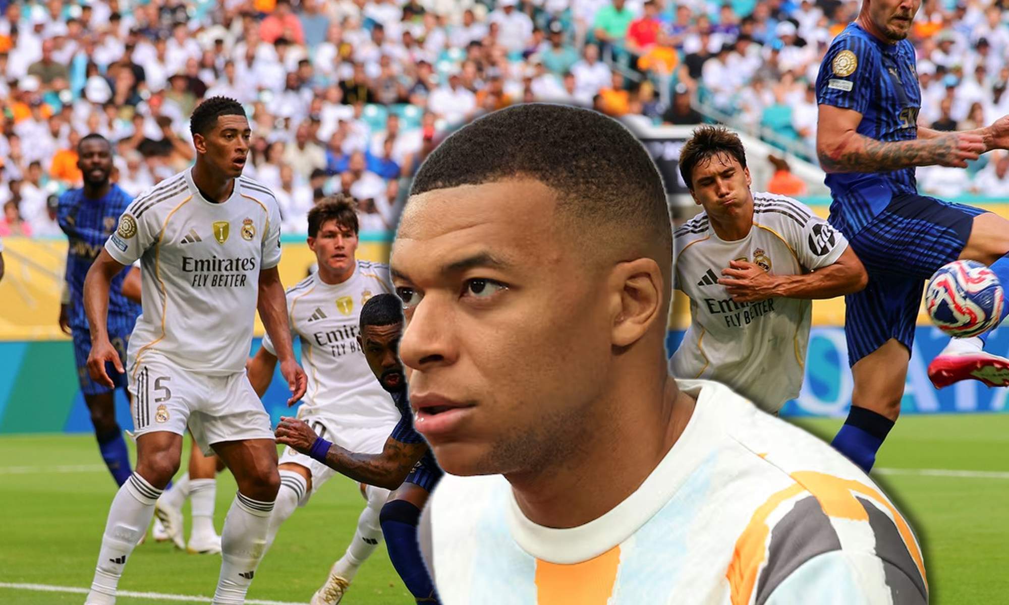 En Francia señalan al jugador del Real Madrid que ha fastidiado a Mbappé 