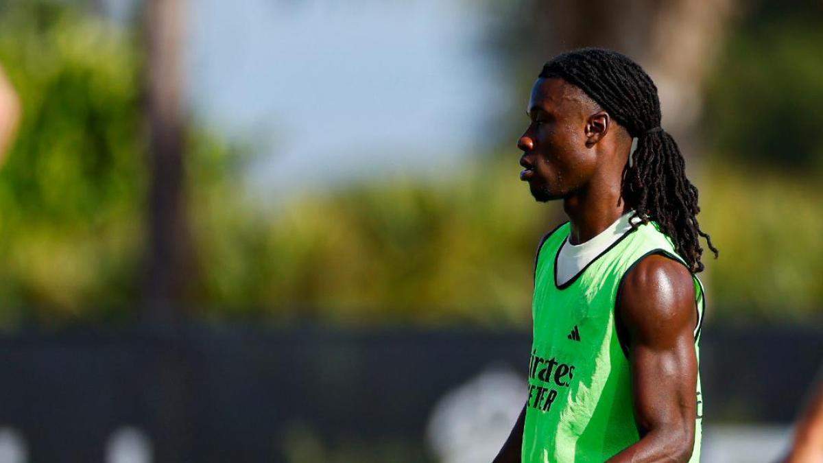 eduardo camavinga entrenamiento realmadrid